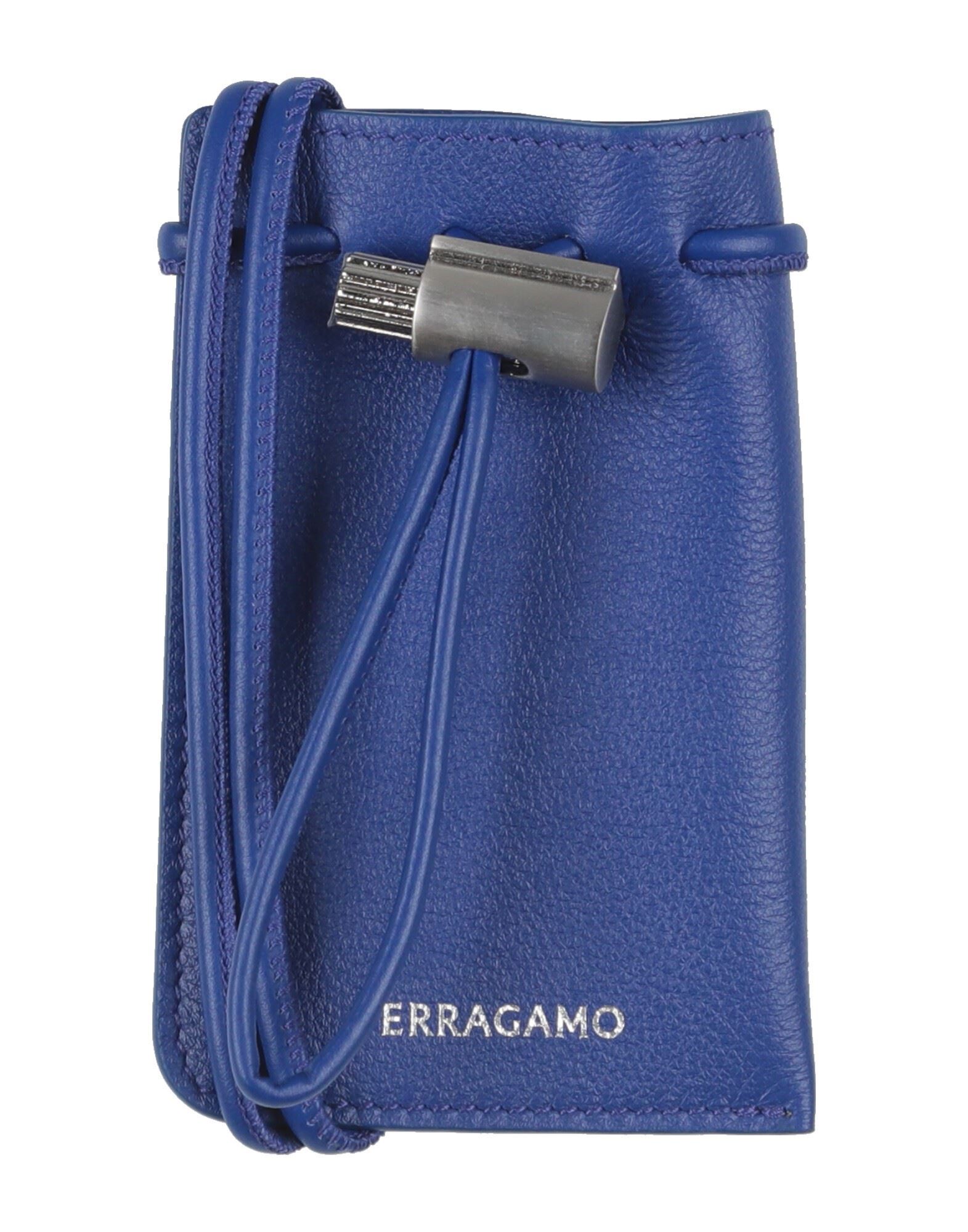 FERRAGAMO Kartenetui Herren Blau von FERRAGAMO