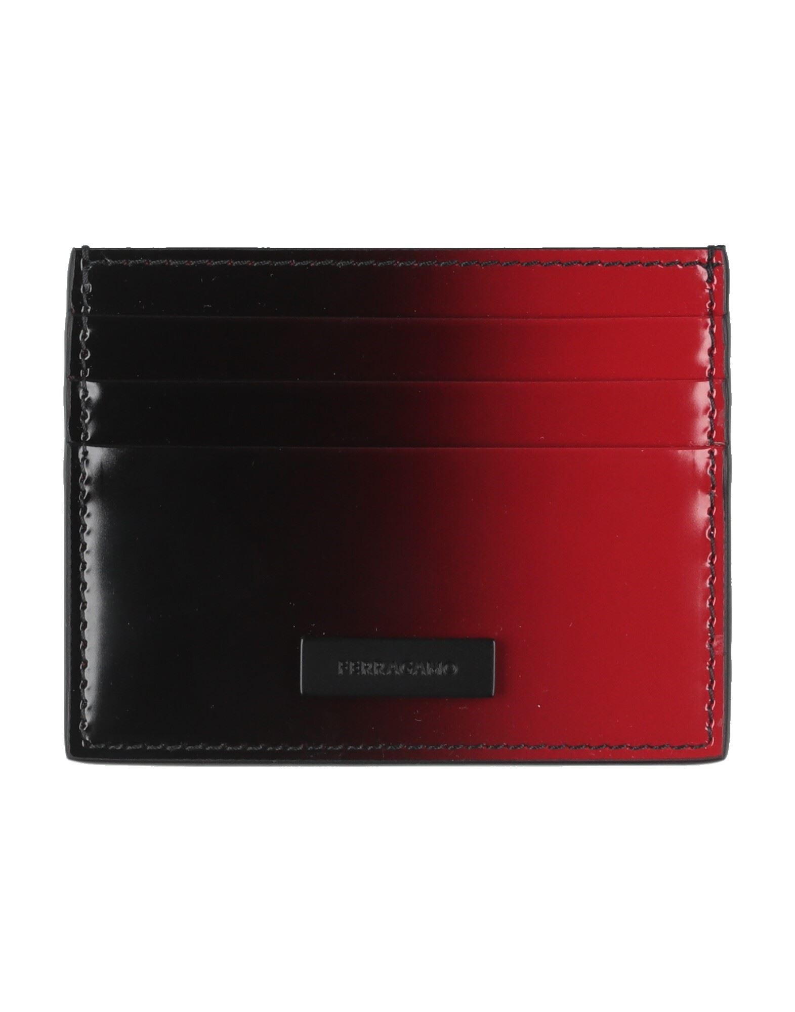 FERRAGAMO Kartenetui Herren Bordeaux von FERRAGAMO
