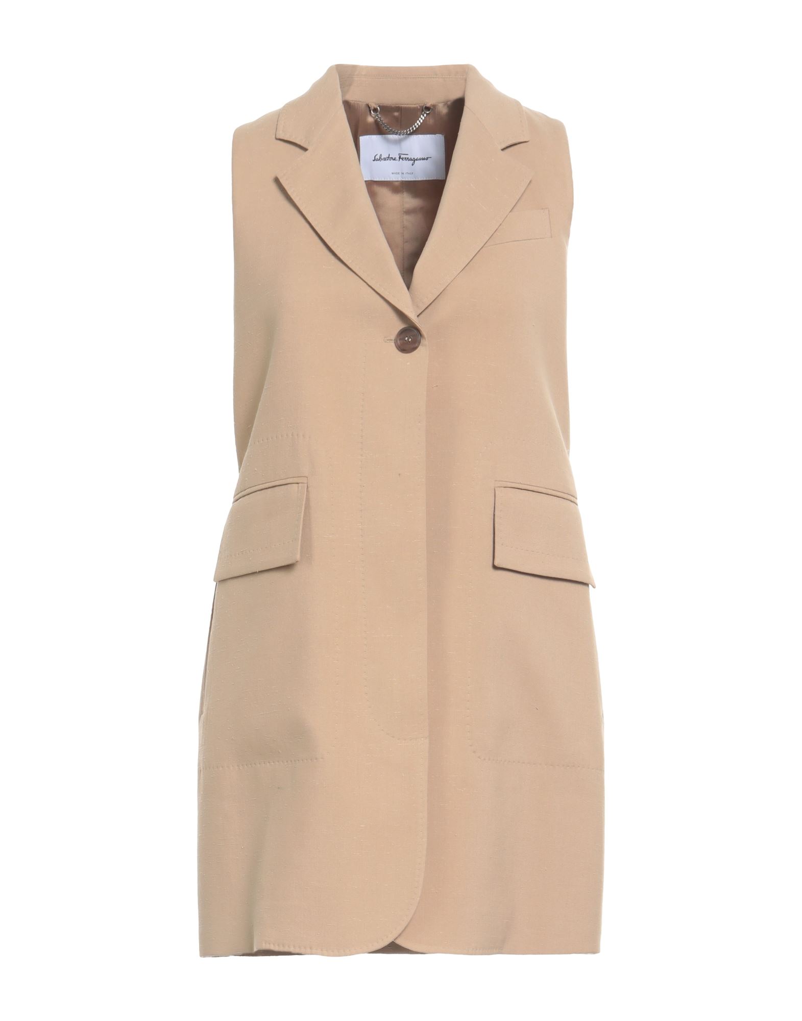 FERRAGAMO Mini-kleid Damen Beige von FERRAGAMO