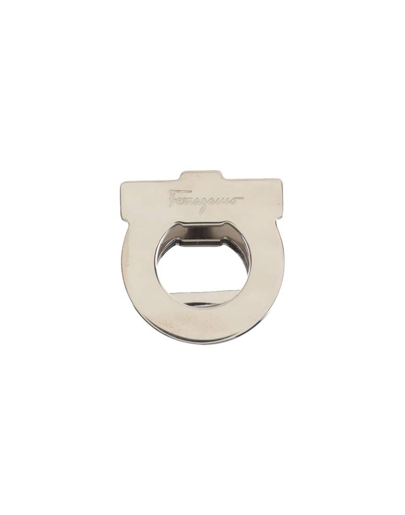 FERRAGAMO Manschettenknöpfe Herren Silber von FERRAGAMO