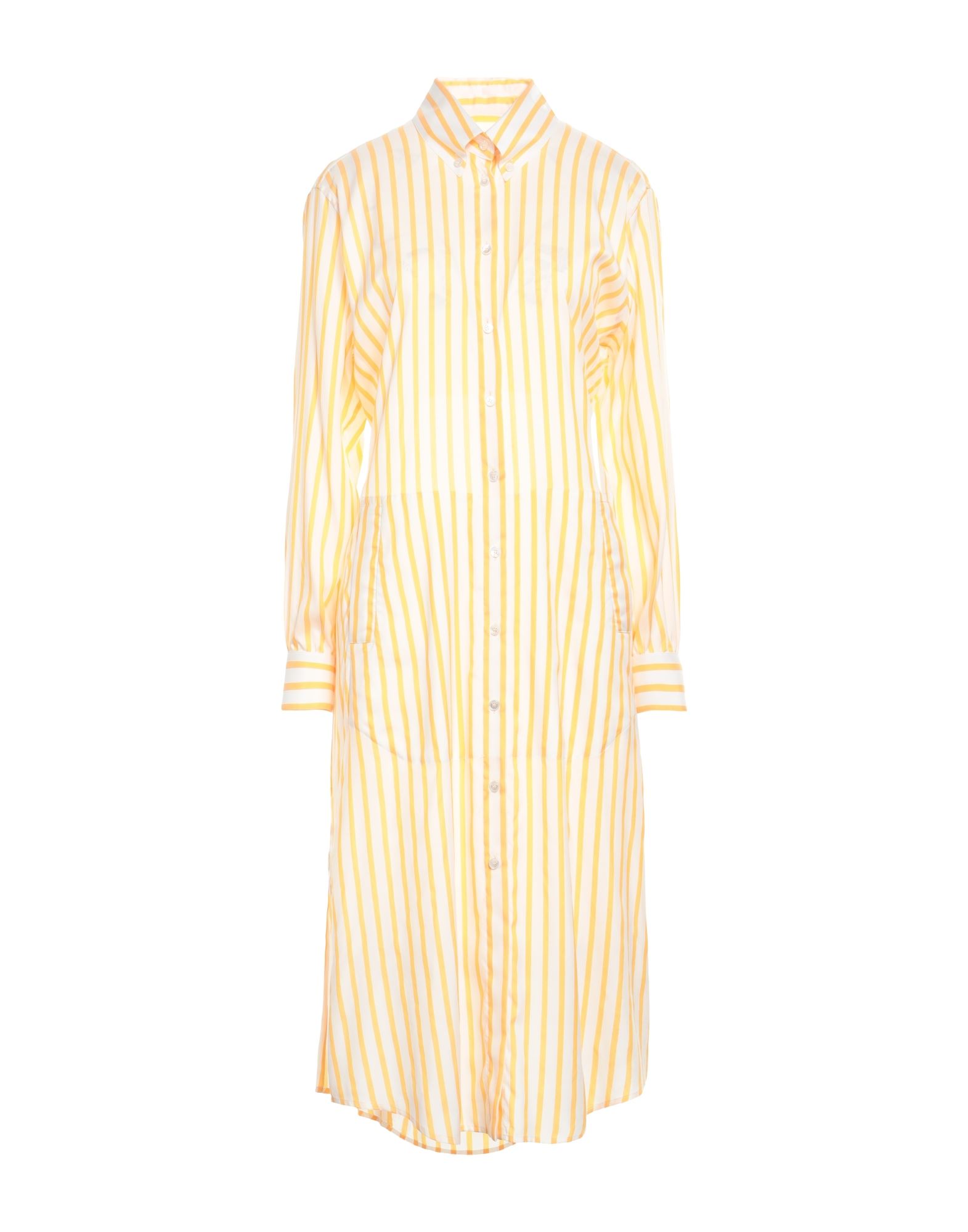 FERRAGAMO Midi-kleid Damen Gelb von FERRAGAMO