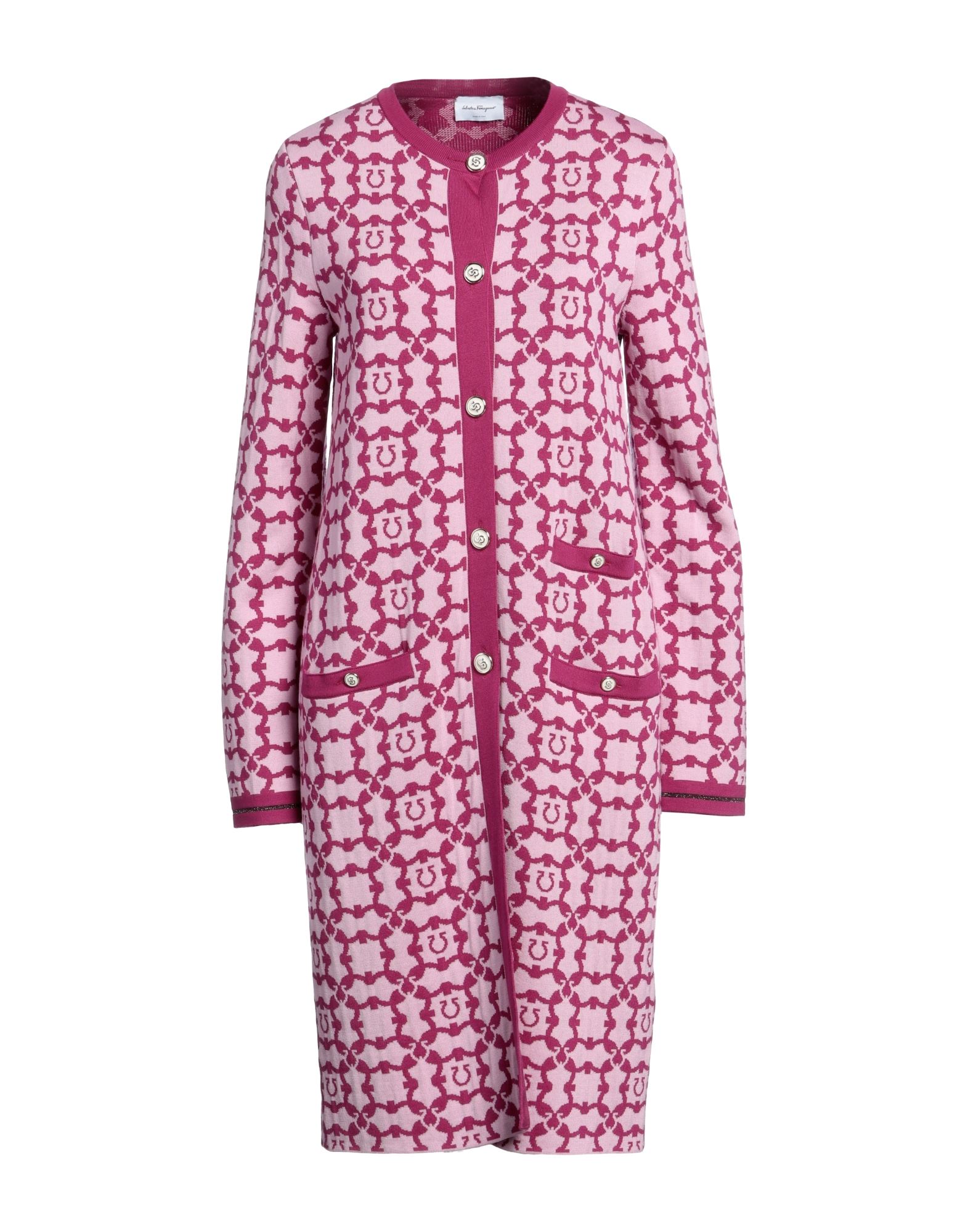 FERRAGAMO Midi-kleid Damen Rosa von FERRAGAMO