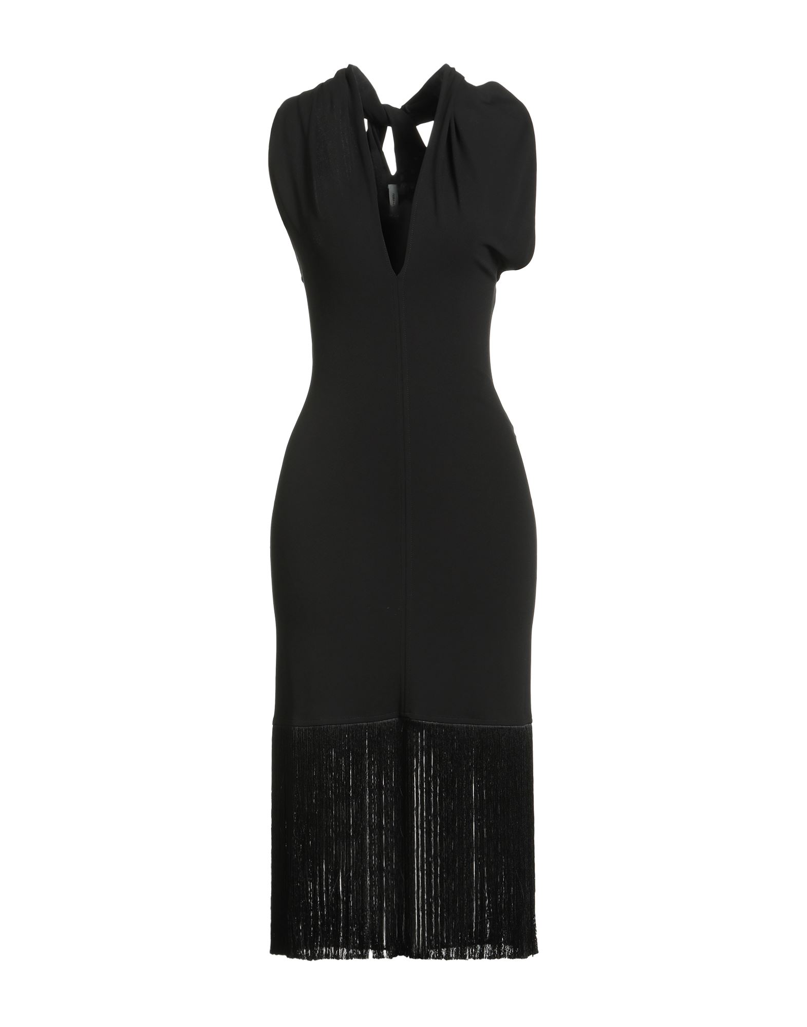 FERRAGAMO Midi-kleid Damen Schwarz von FERRAGAMO