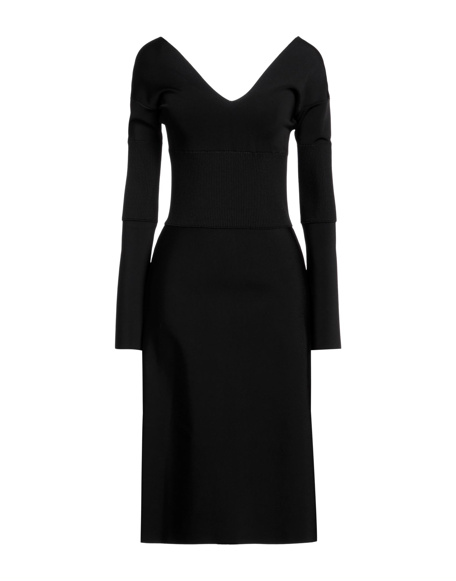 FERRAGAMO Midi-kleid Damen Schwarz von FERRAGAMO