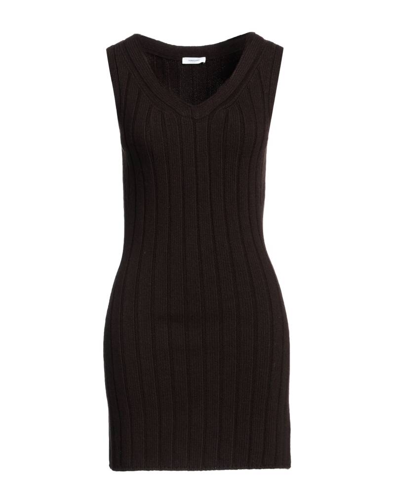 FERRAGAMO Mini-kleid Damen Dunkelbraun von FERRAGAMO