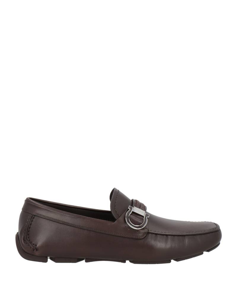 FERRAGAMO Mokassin Herren Dunkelbraun von FERRAGAMO