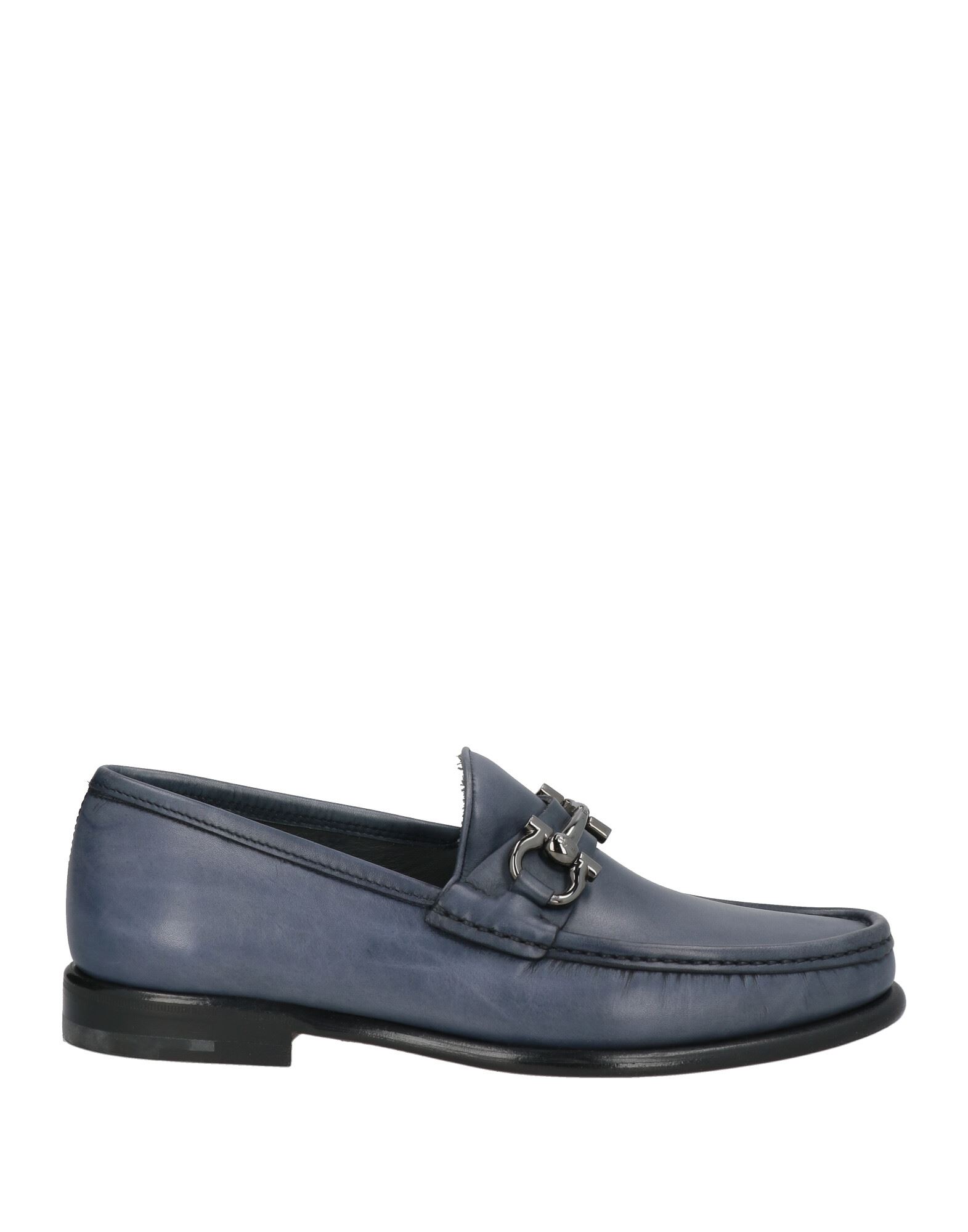 FERRAGAMO Mokassin Herren Taubenblau von FERRAGAMO