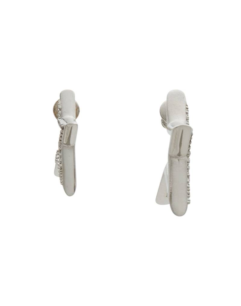 FERRAGAMO Ohrring Damen Silber von FERRAGAMO