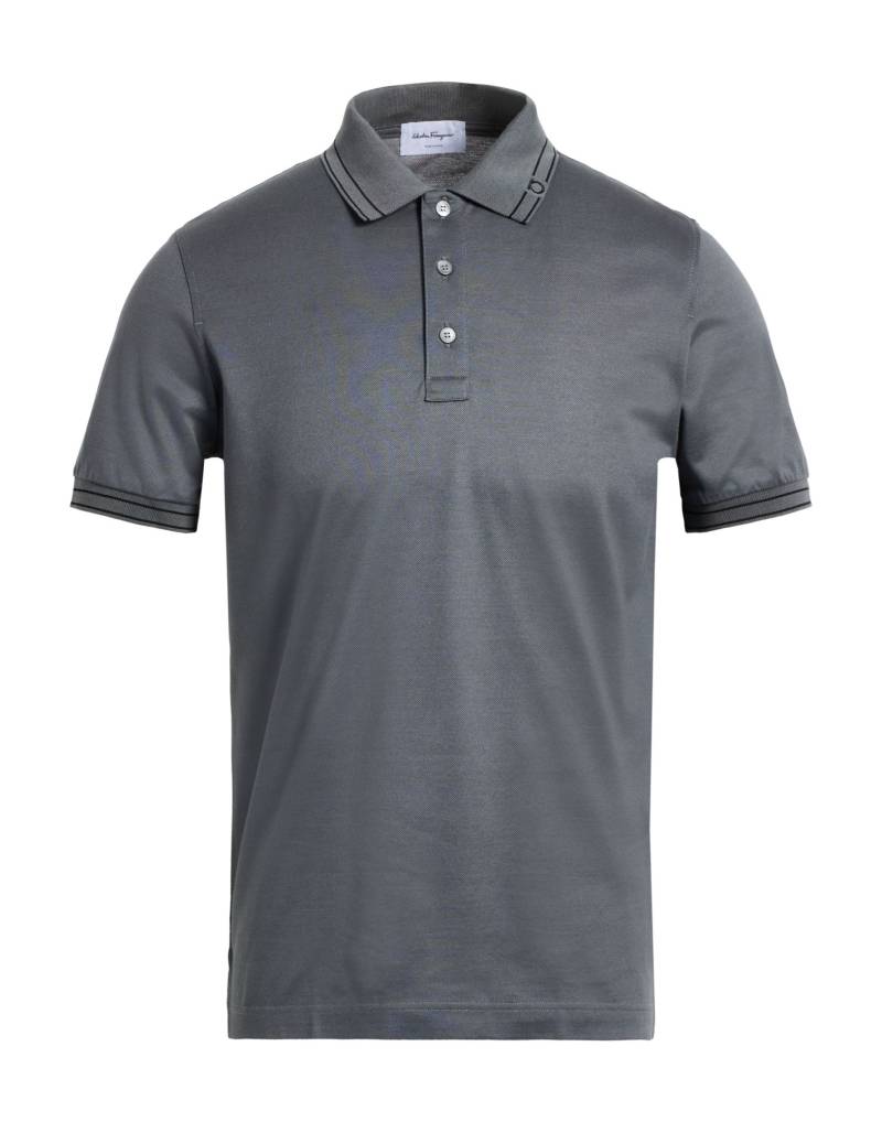 FERRAGAMO Poloshirt Herren Grau von FERRAGAMO