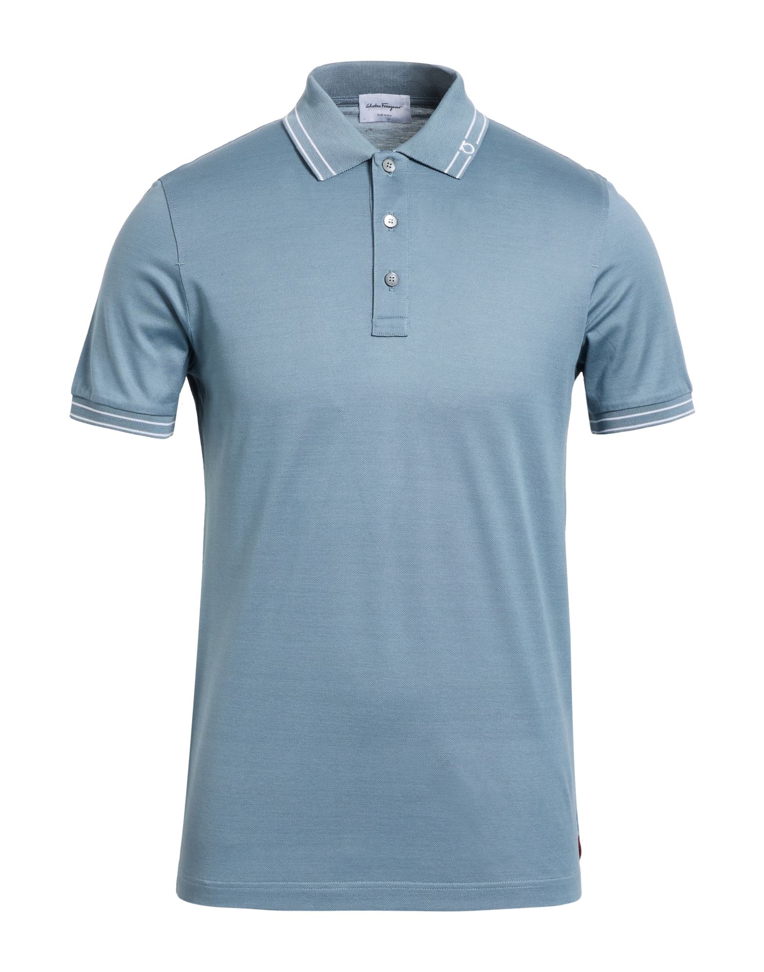 FERRAGAMO Poloshirt Herren Hellblau von FERRAGAMO