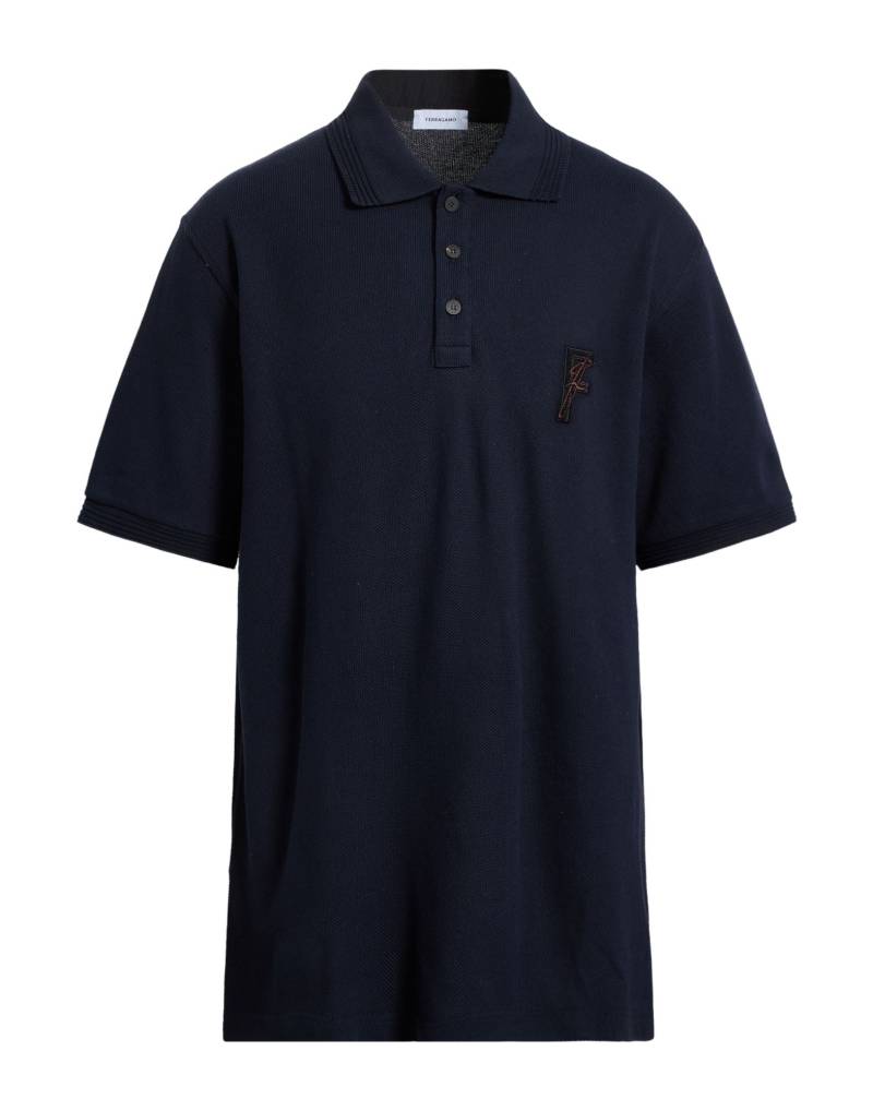 FERRAGAMO Poloshirt Herren Marineblau von FERRAGAMO