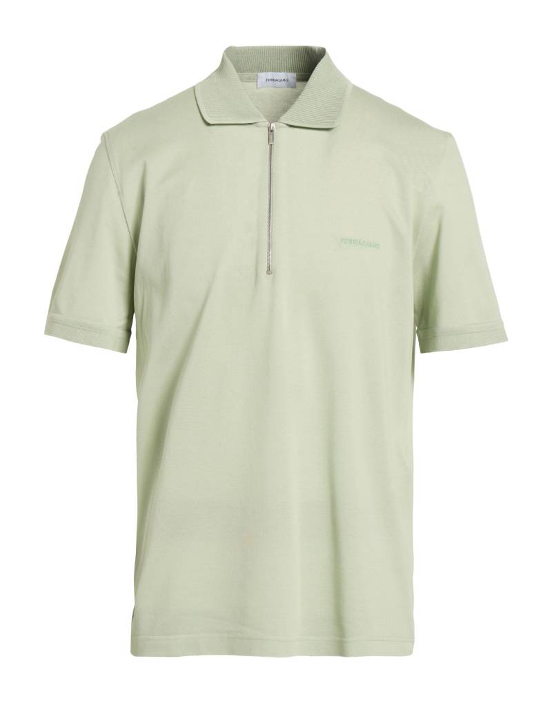 FERRAGAMO Poloshirt Herren Salbeigrün FERRAGAMO Poloshirt Herren Salbeigrün von FERRAGAMO