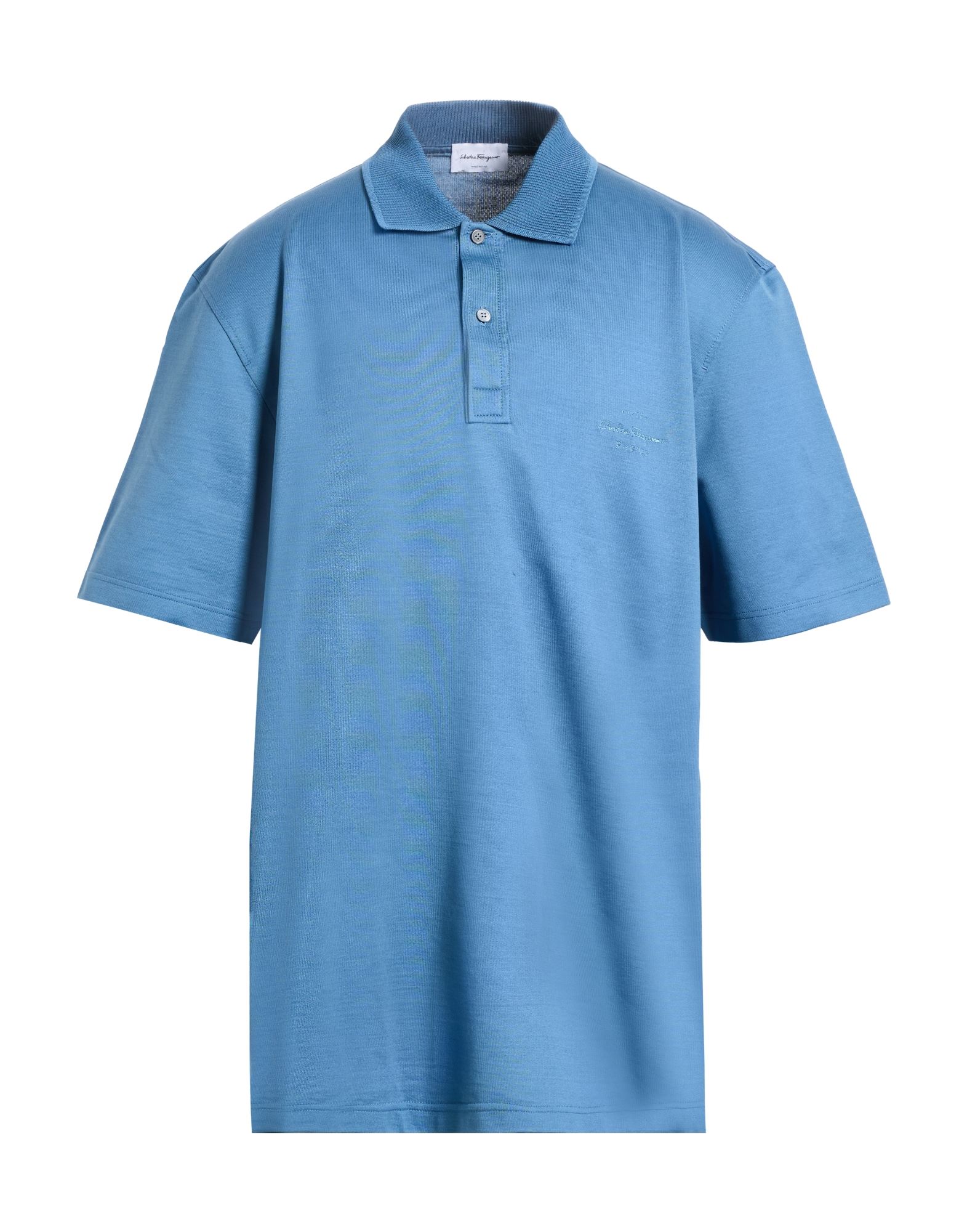 FERRAGAMO Poloshirt Herren Taubenblau FERRAGAMO Poloshirt Herren Taubenblau von FERRAGAMO
