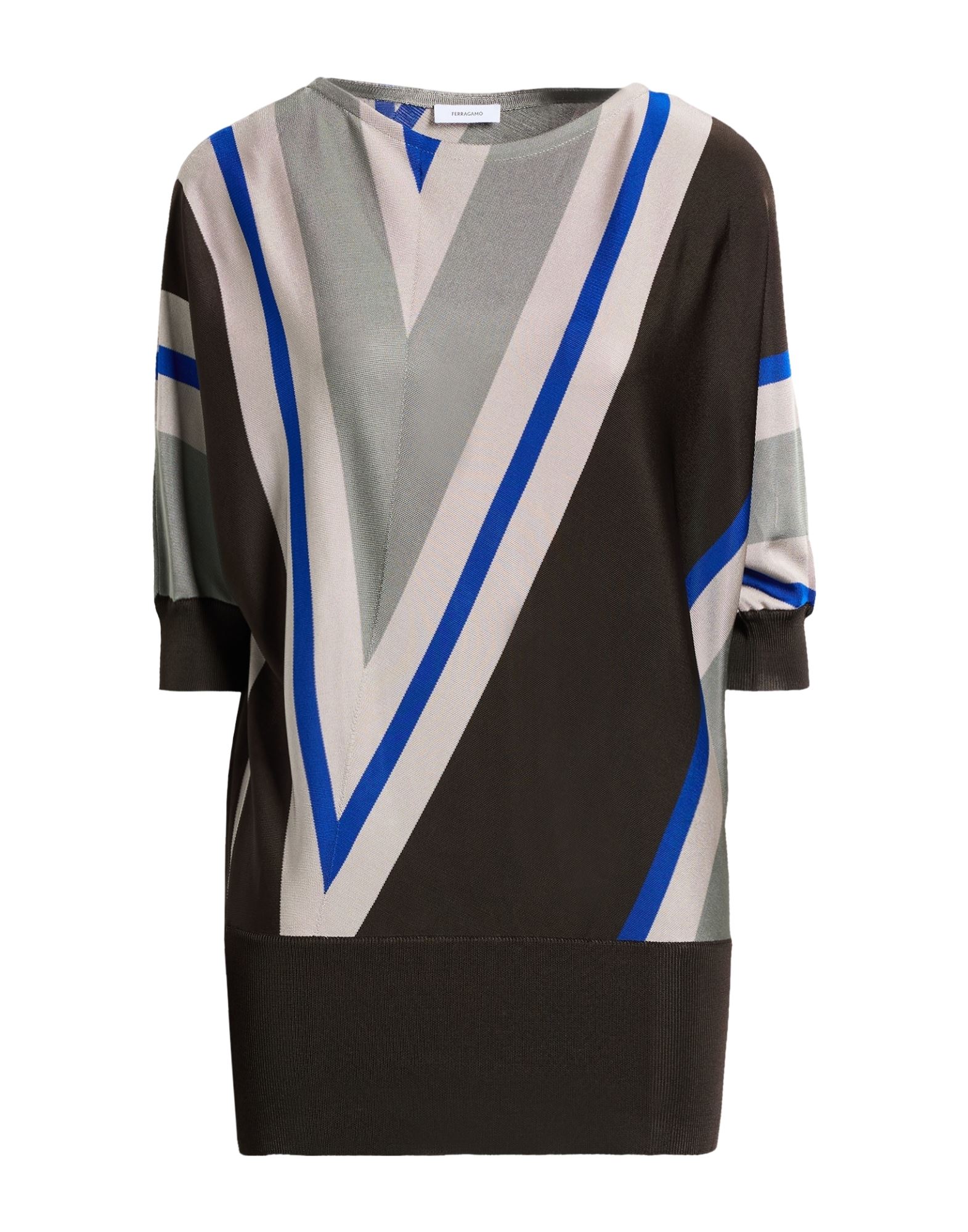 FERRAGAMO Pullover Damen Dunkelbraun von FERRAGAMO