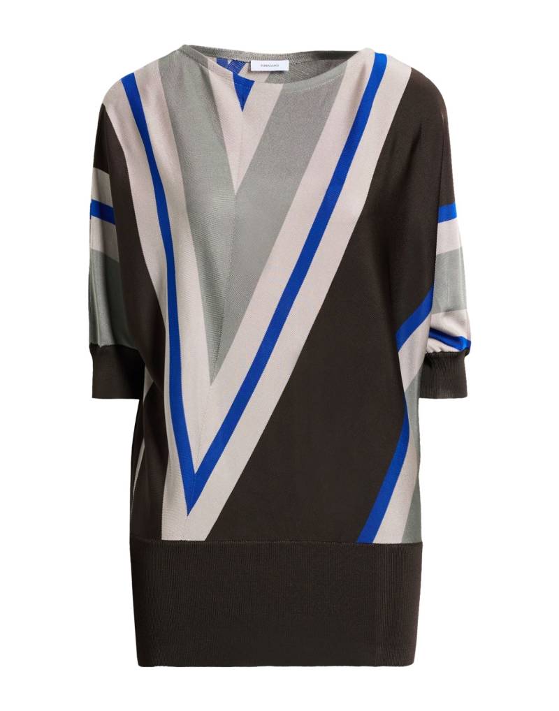 FERRAGAMO Pullover Damen Dunkelbraun von FERRAGAMO