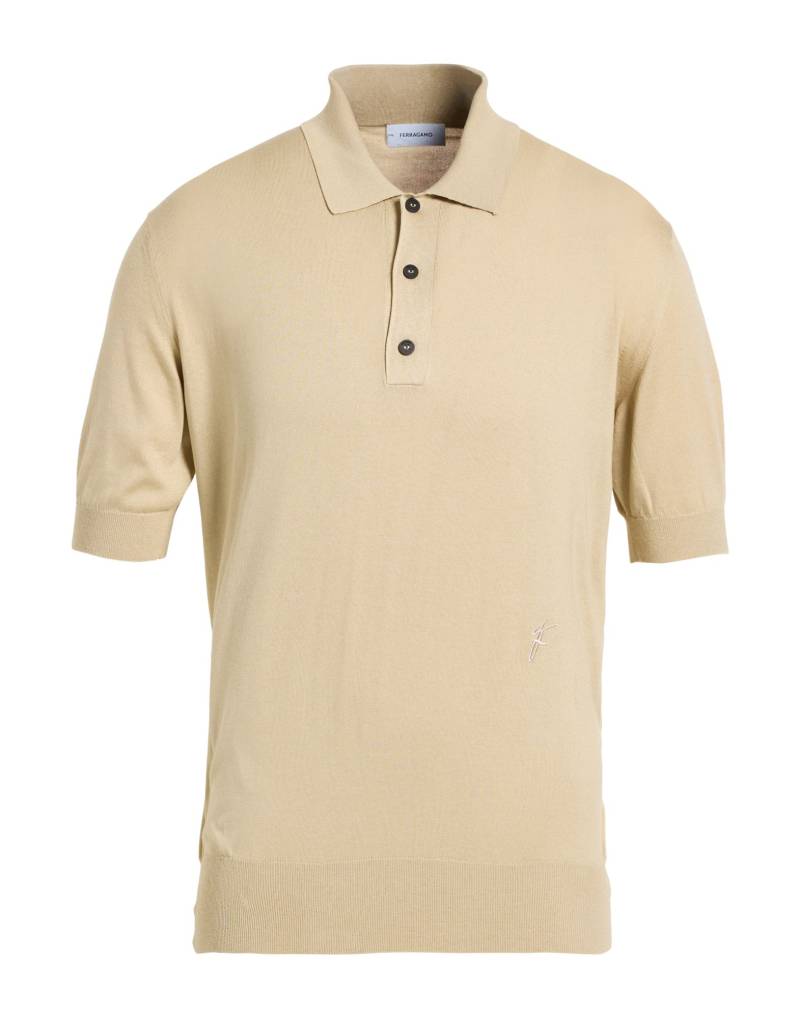 FERRAGAMO Pullover Herren Beige von FERRAGAMO