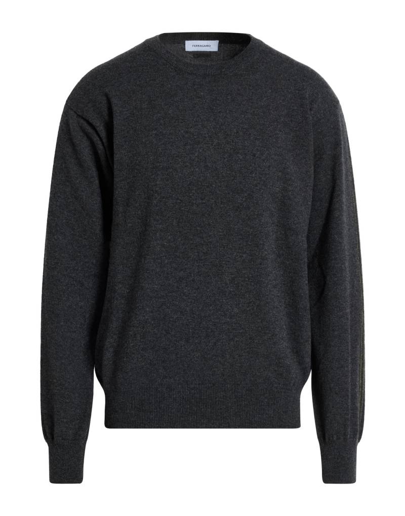 FERRAGAMO Pullover Herren Braungrau von FERRAGAMO
