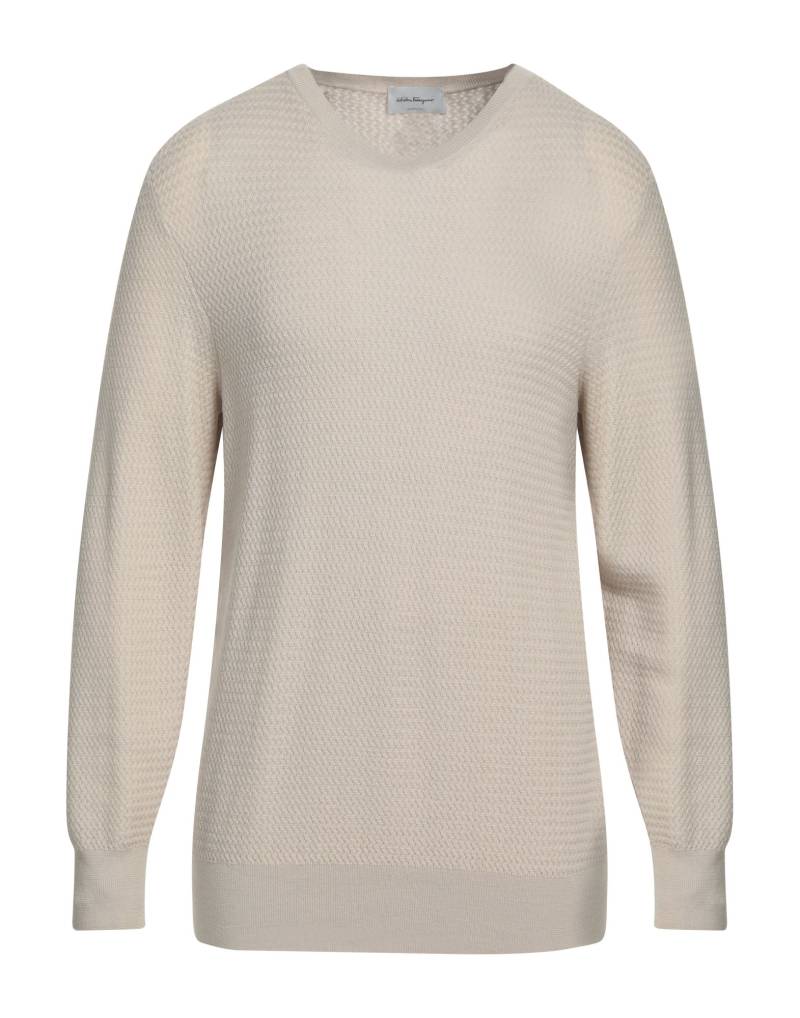 FERRAGAMO Pullover Herren Hellgrau von FERRAGAMO