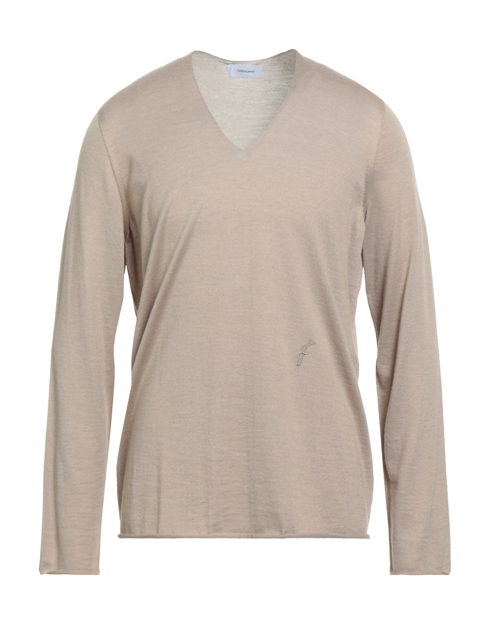 FERRAGAMO Pullover Herren Sand FERRAGAMO Pullover Herren Sand von FERRAGAMO