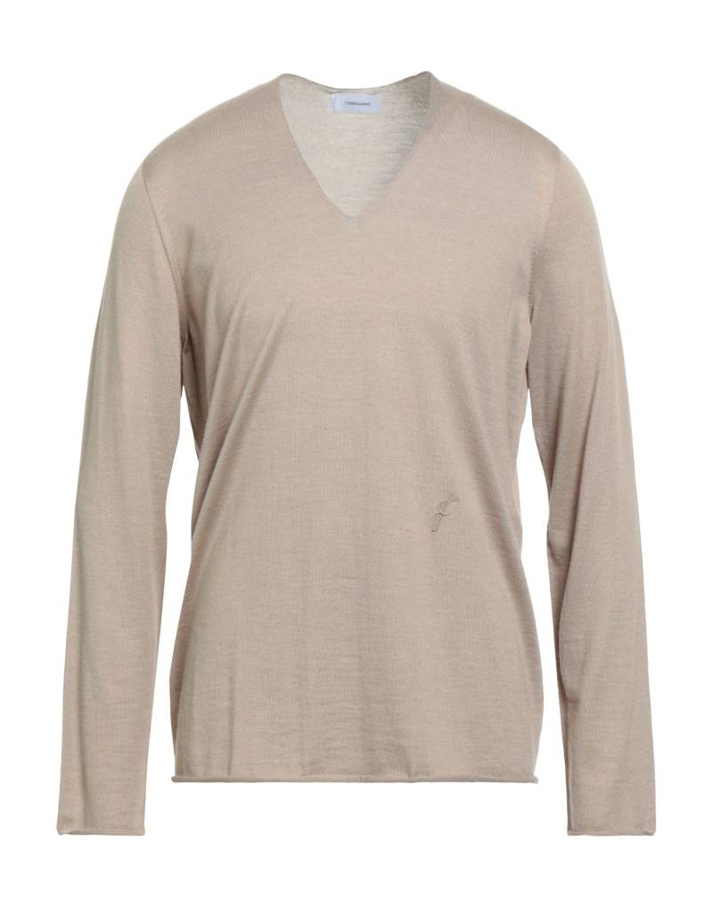 FERRAGAMO Pullover Herren Sand von FERRAGAMO