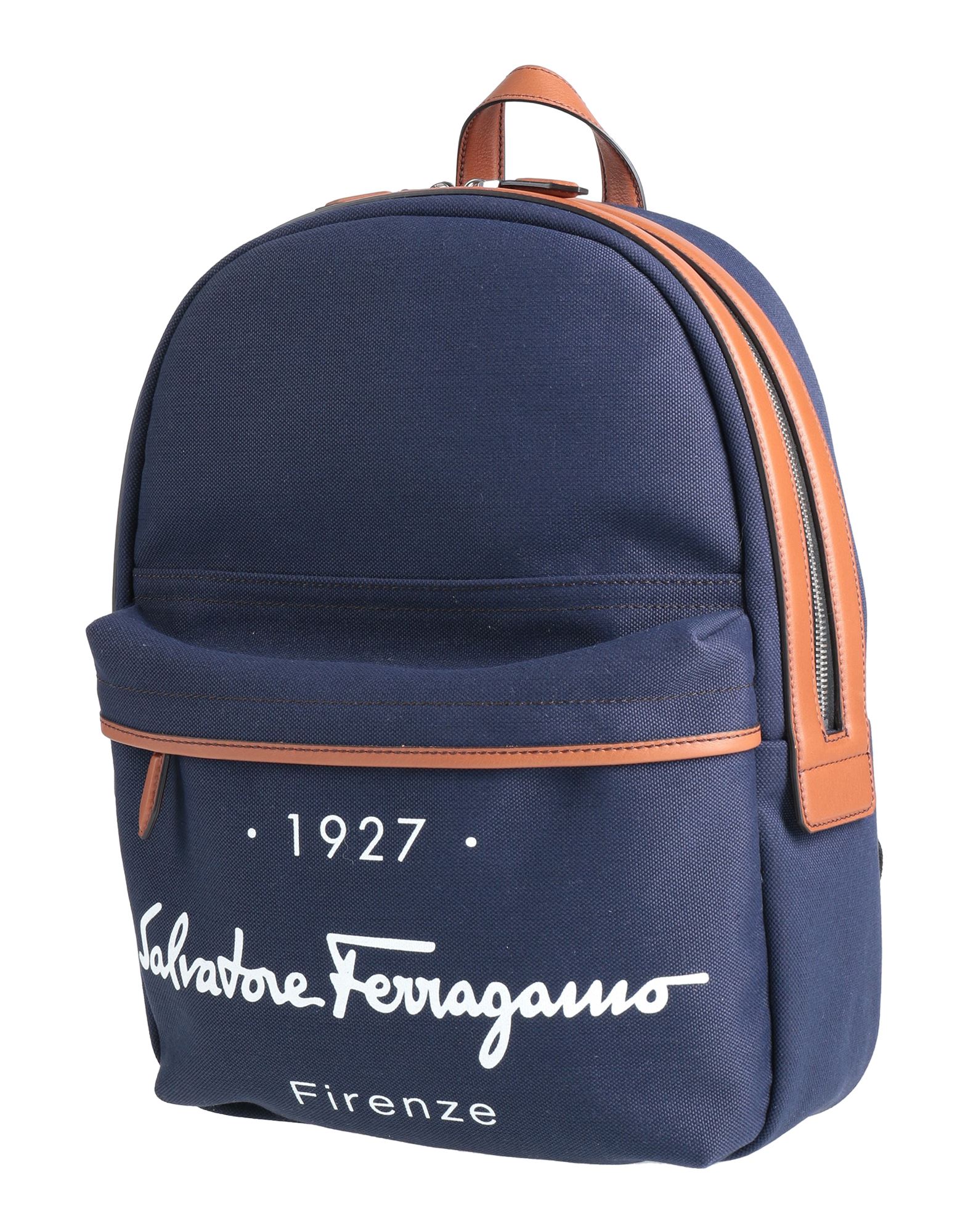 FERRAGAMO Rucksack Damen Marineblau von FERRAGAMO