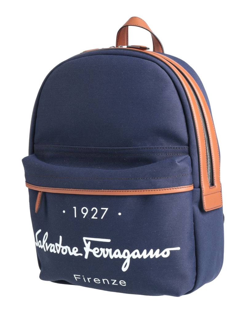 FERRAGAMO Rucksack Damen Marineblau von FERRAGAMO