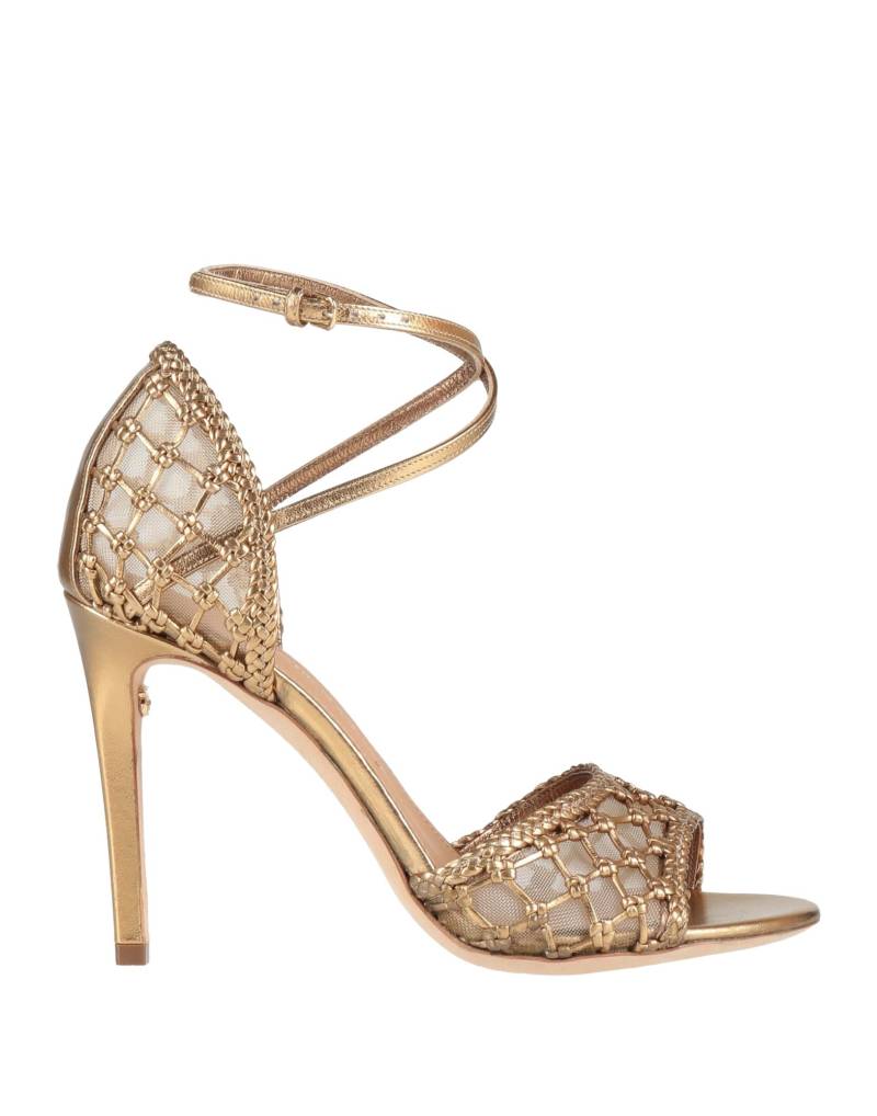 FERRAGAMO Sandale Damen Gold von FERRAGAMO