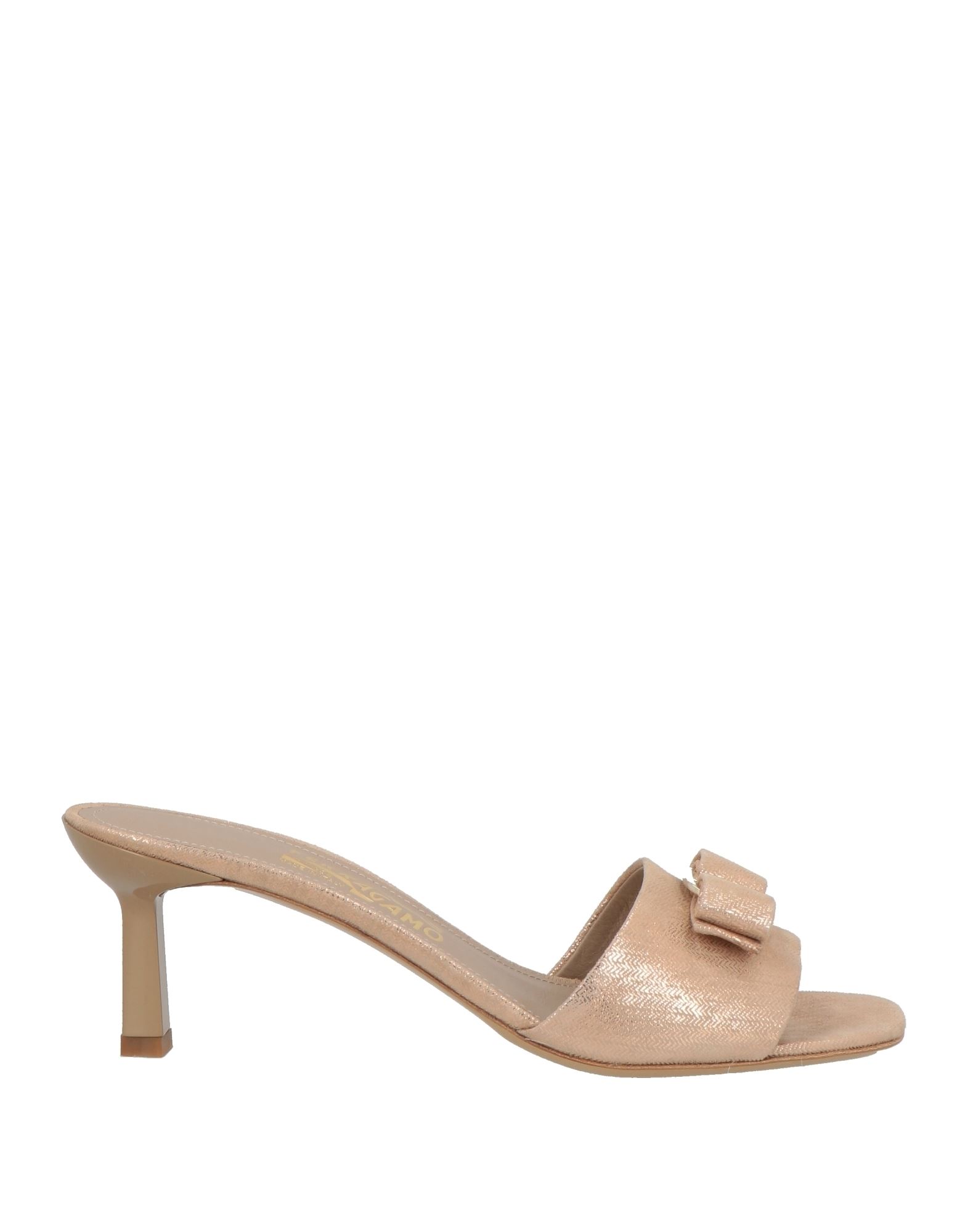 FERRAGAMO Sandale Damen Hellbraun von FERRAGAMO