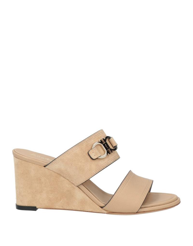 FERRAGAMO Sandale Damen Sand von FERRAGAMO