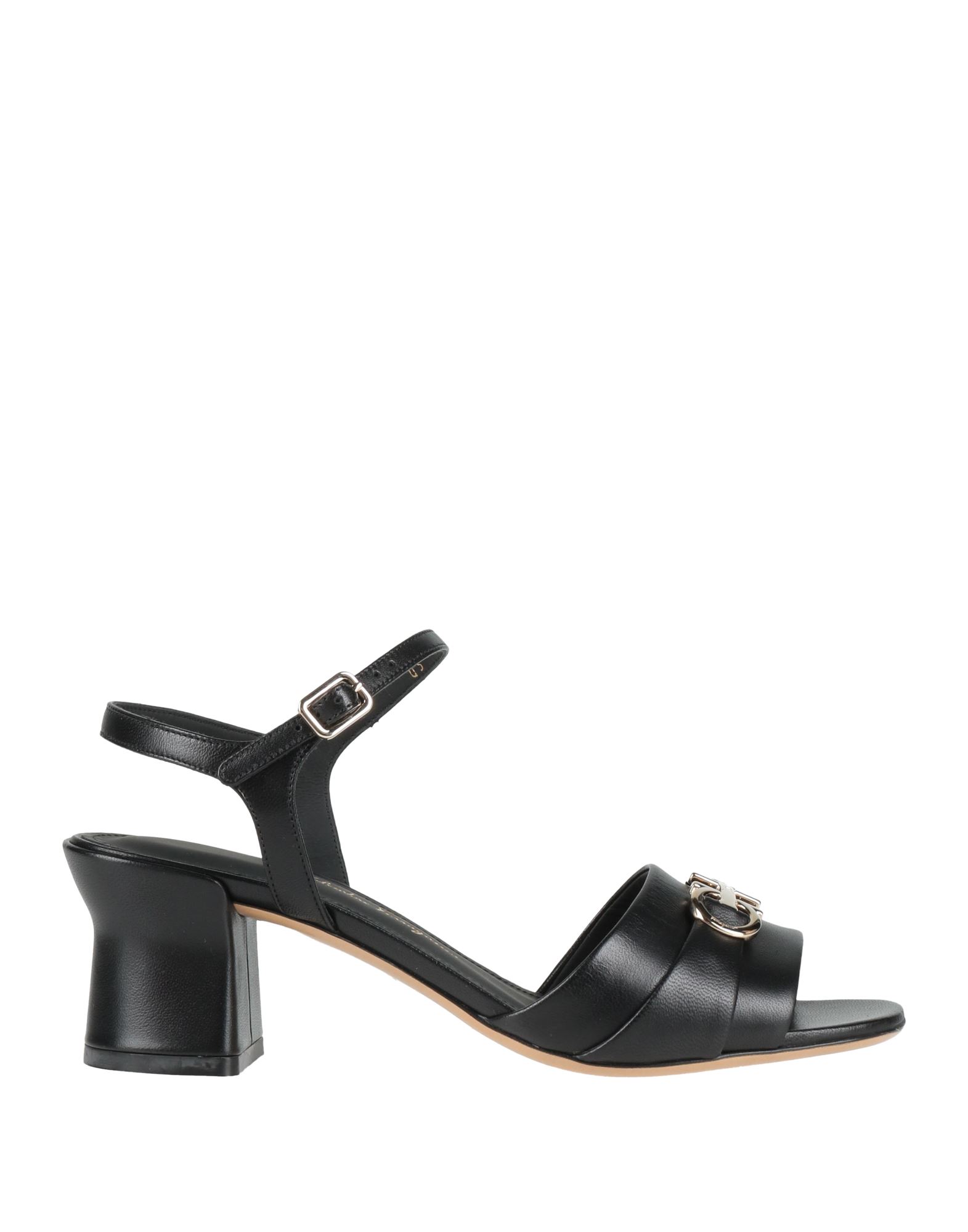 FERRAGAMO Sandale Damen Schwarz von FERRAGAMO