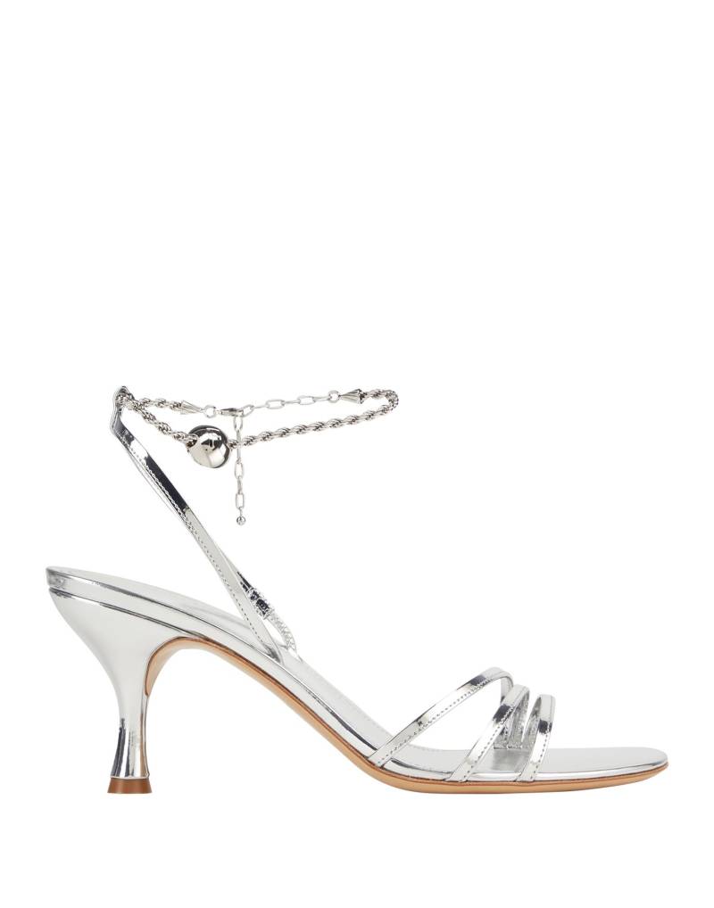FERRAGAMO Sandale Damen Silber von FERRAGAMO