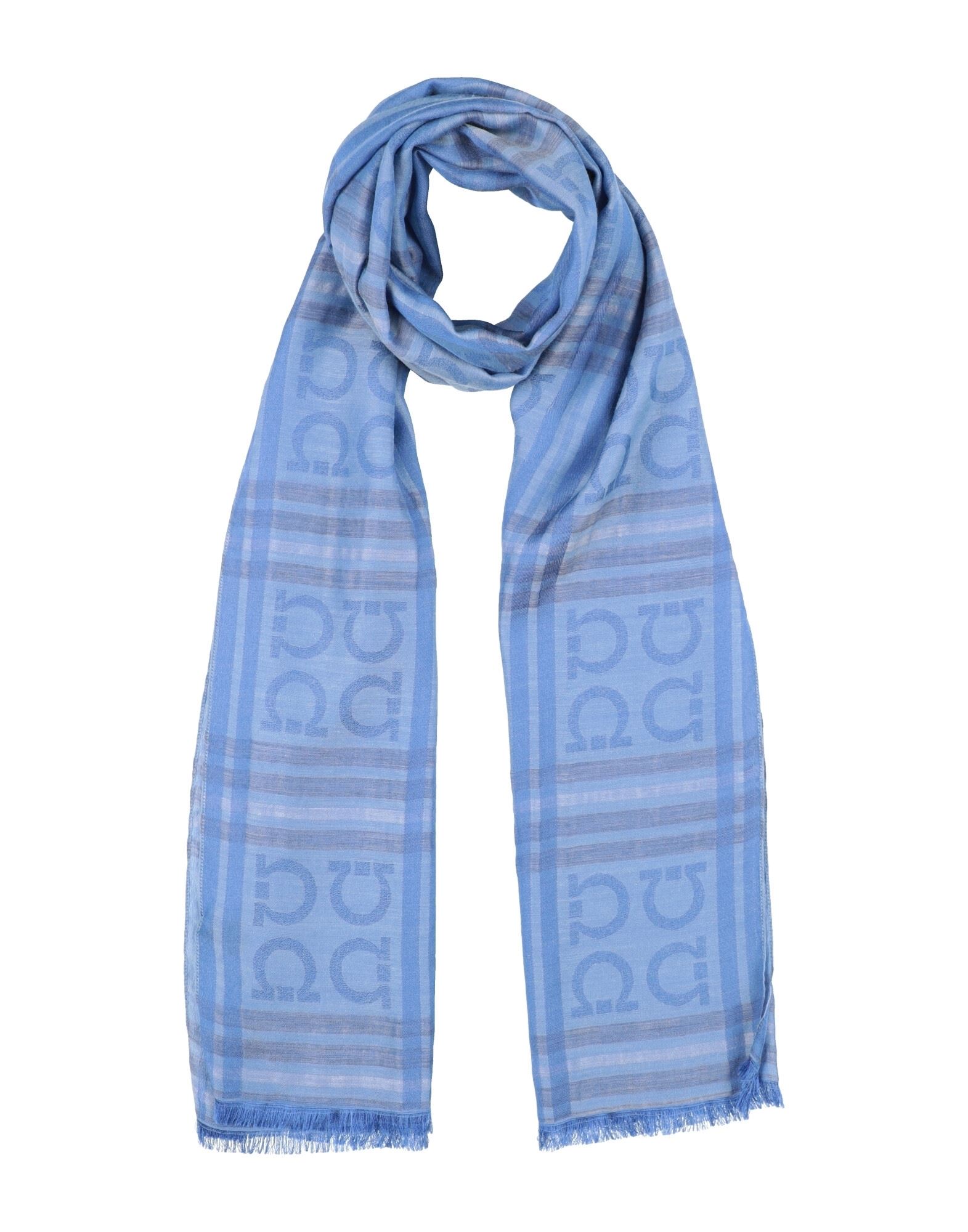 FERRAGAMO Schal Herren Hellblau von FERRAGAMO