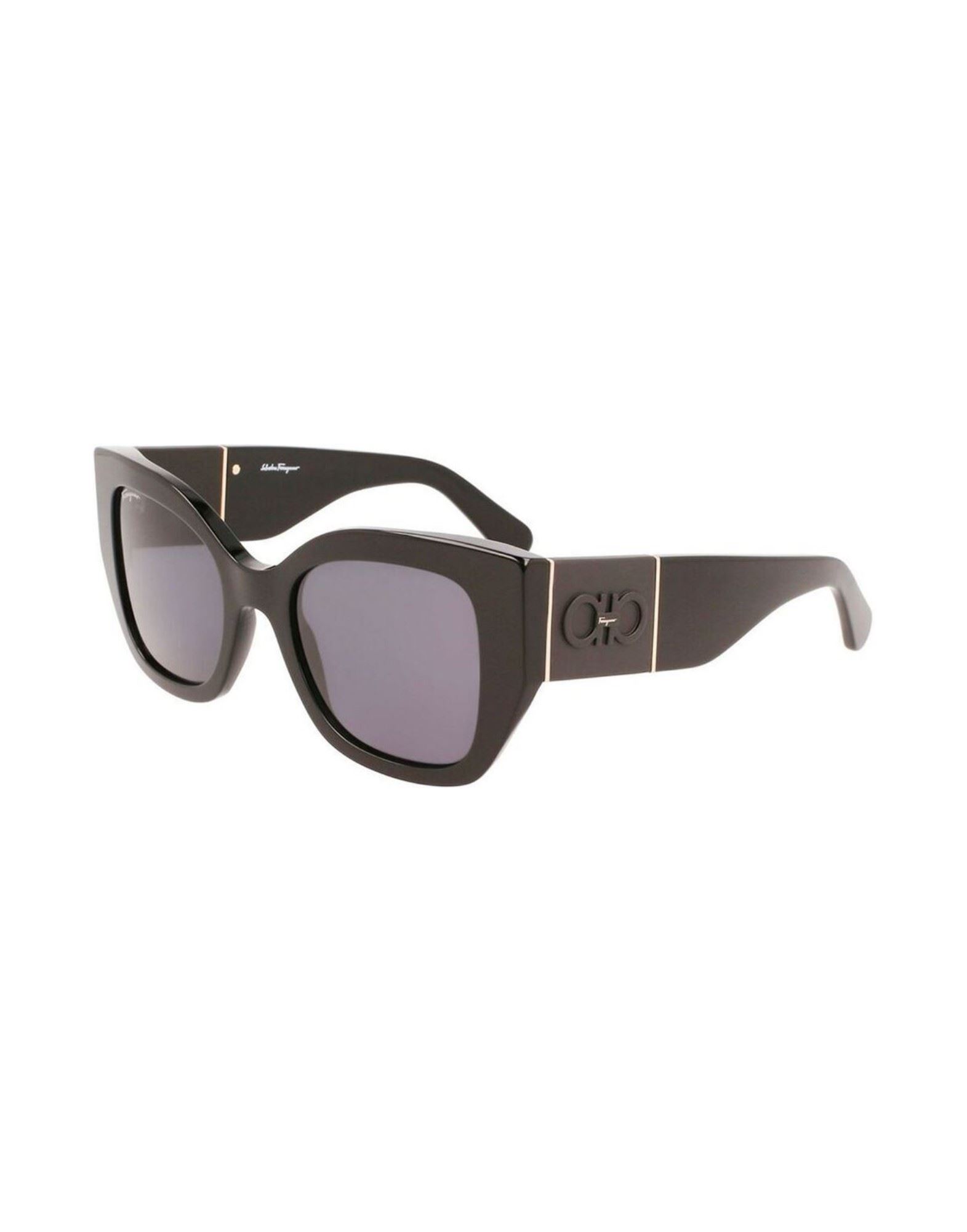 FERRAGAMO Sonnenbrille Damen Schwarz von FERRAGAMO