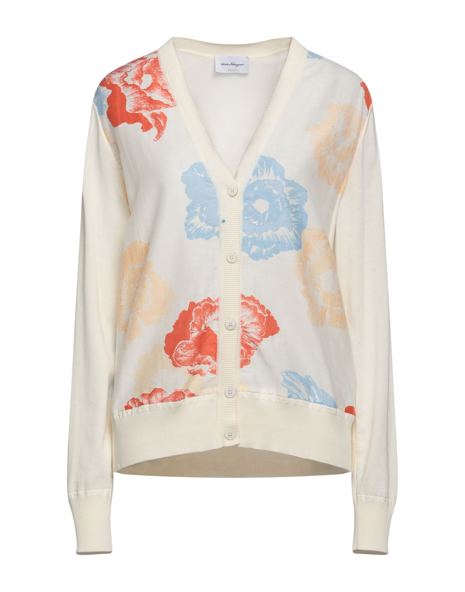 FERRAGAMO Strickjacke Damen Beige von FERRAGAMO