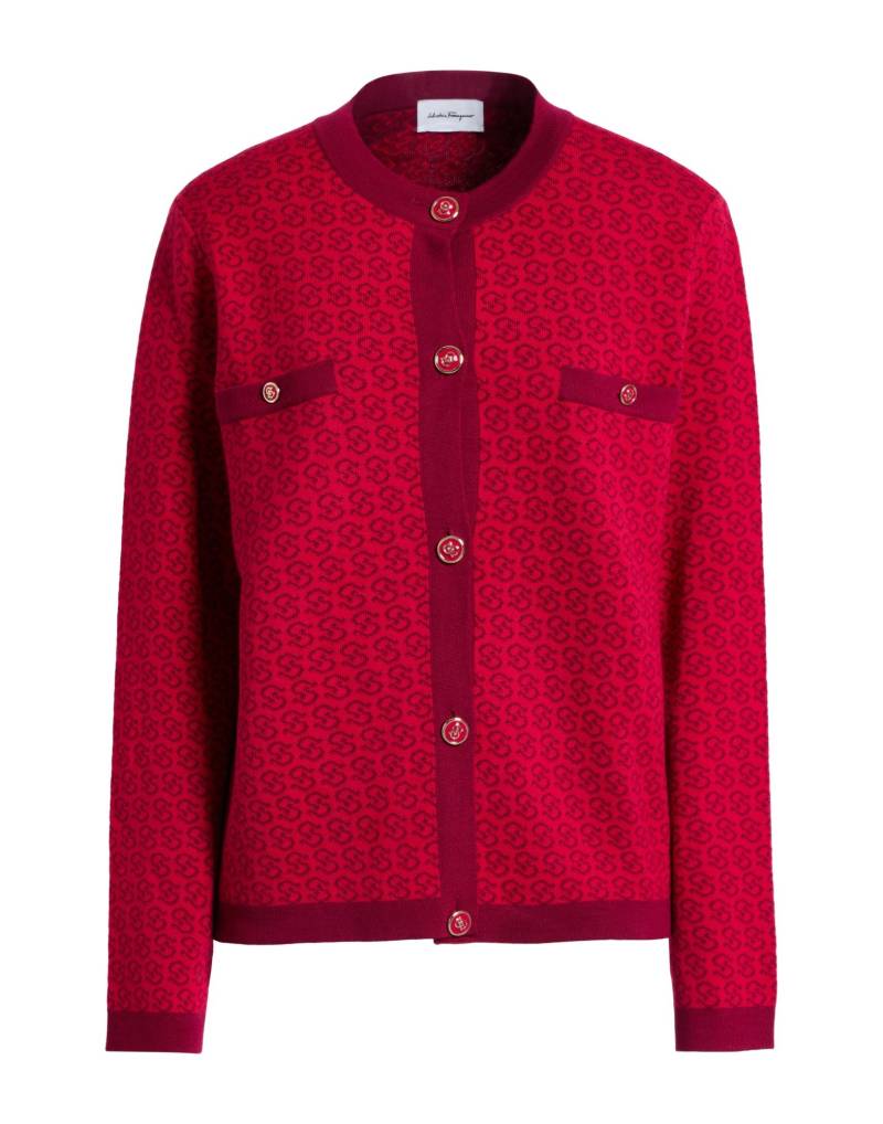 FERRAGAMO Strickjacke Damen Magenta von FERRAGAMO