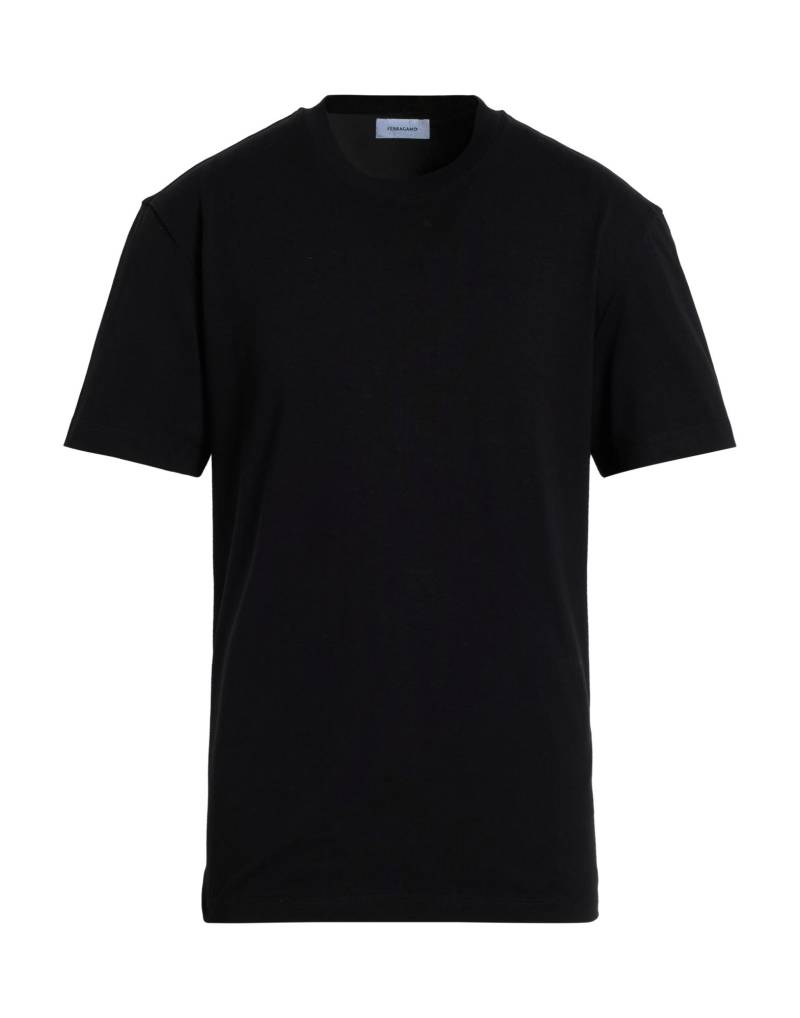 FERRAGAMO T-shirts Herren Schwarz von FERRAGAMO