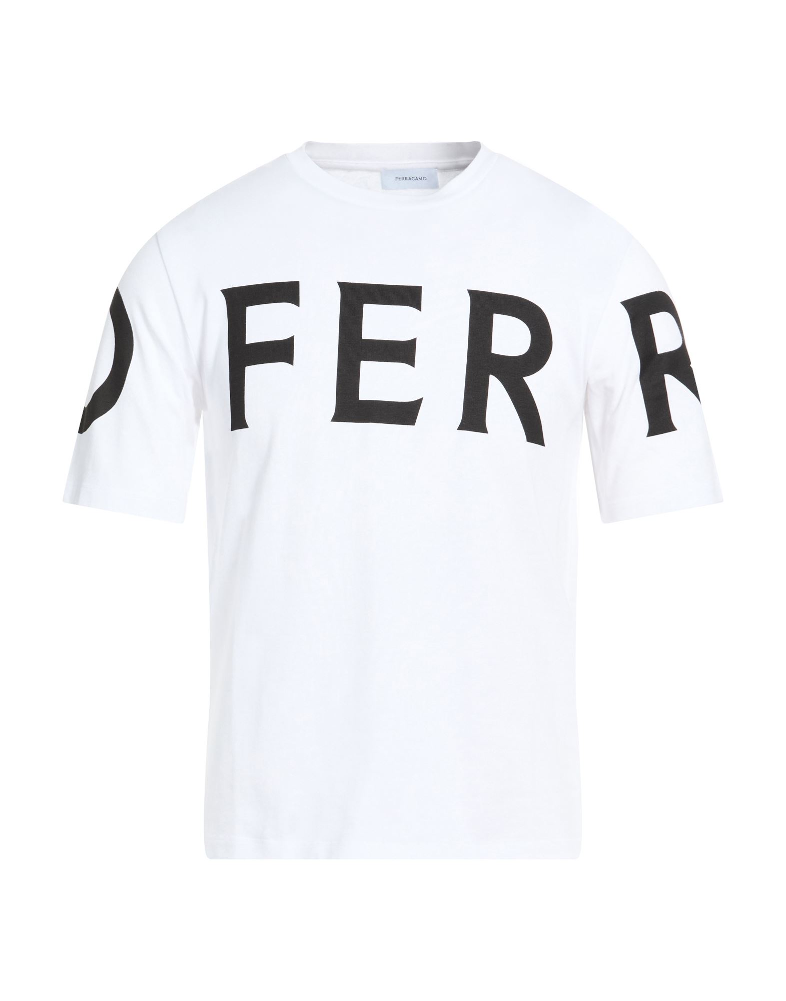 FERRAGAMO T-shirts Herren Weiß von FERRAGAMO