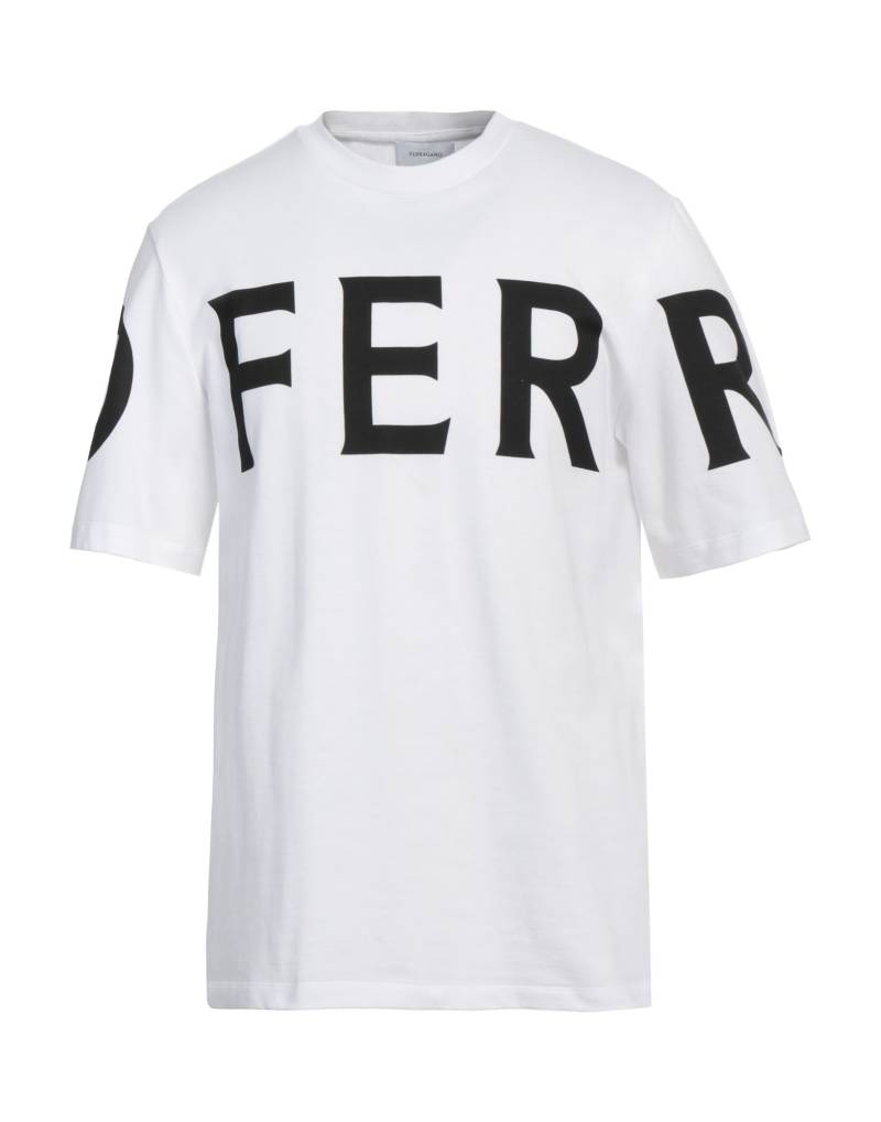 FERRAGAMO T-shirts Herren Weiß von FERRAGAMO