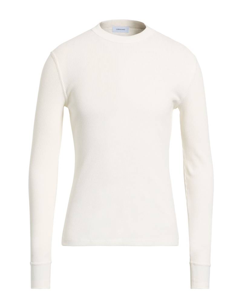 FERRAGAMO T-shirts Herren Weiß von FERRAGAMO
