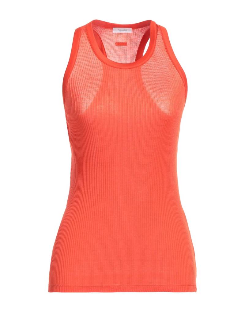 FERRAGAMO Tank Top Damen Orange von FERRAGAMO
