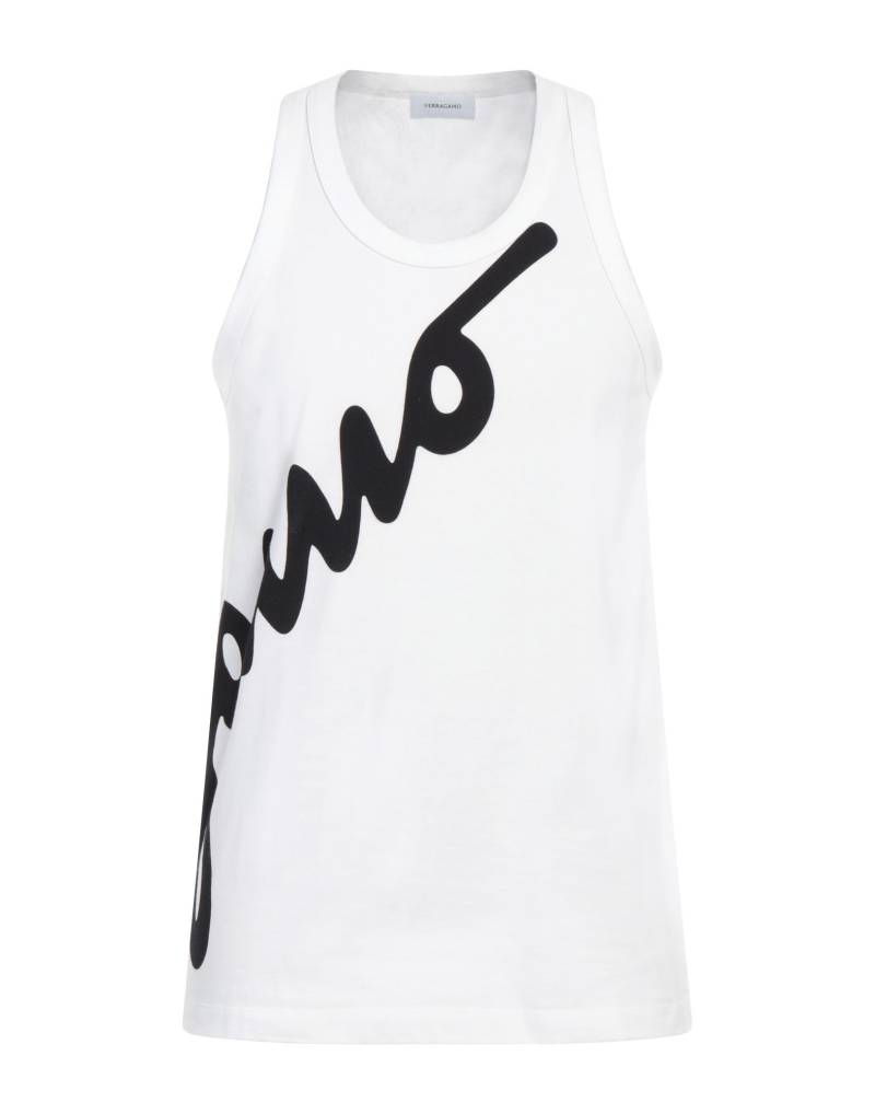 FERRAGAMO Tank Top Herren Weiß von FERRAGAMO