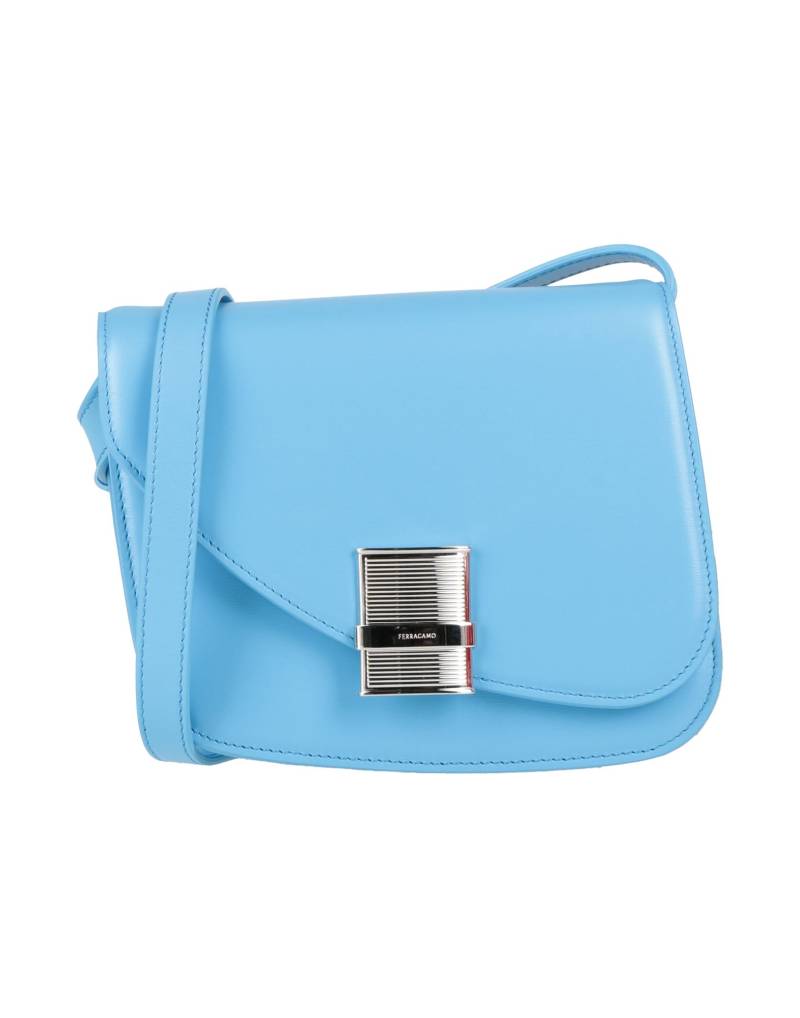 FERRAGAMO Umhängetasche Damen Azurblau von FERRAGAMO