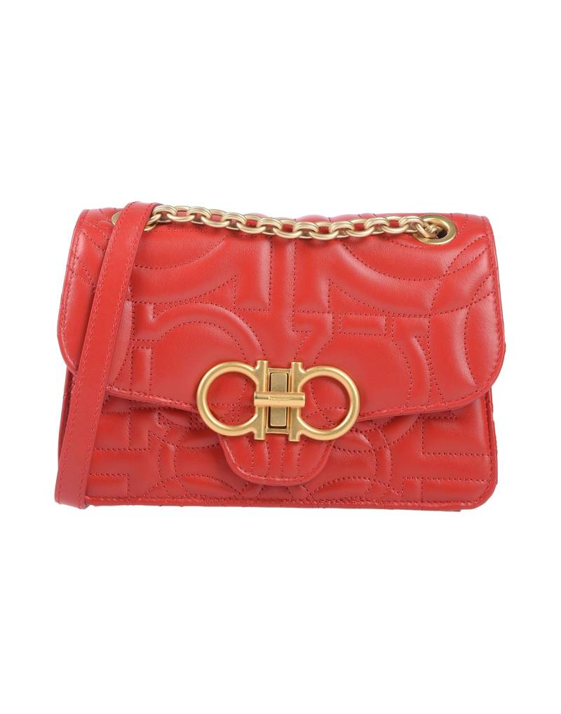 FERRAGAMO Umhängetasche Damen Ziegelrot von FERRAGAMO