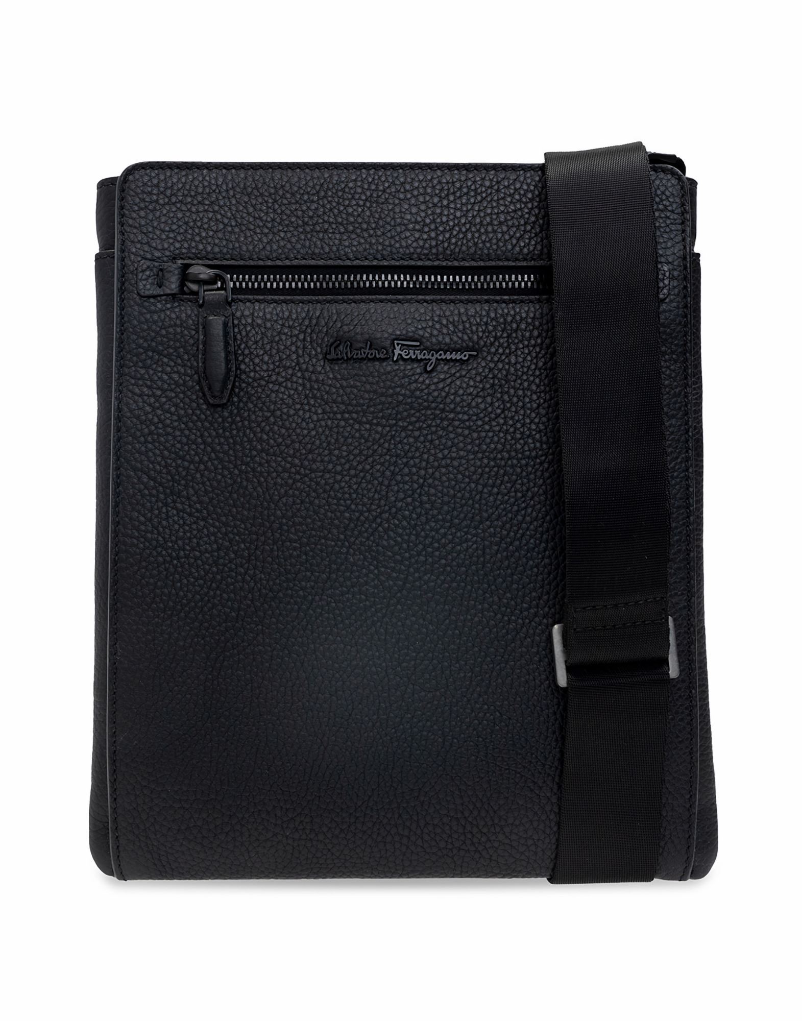 FERRAGAMO Umhängetasche Herren Schwarz von FERRAGAMO