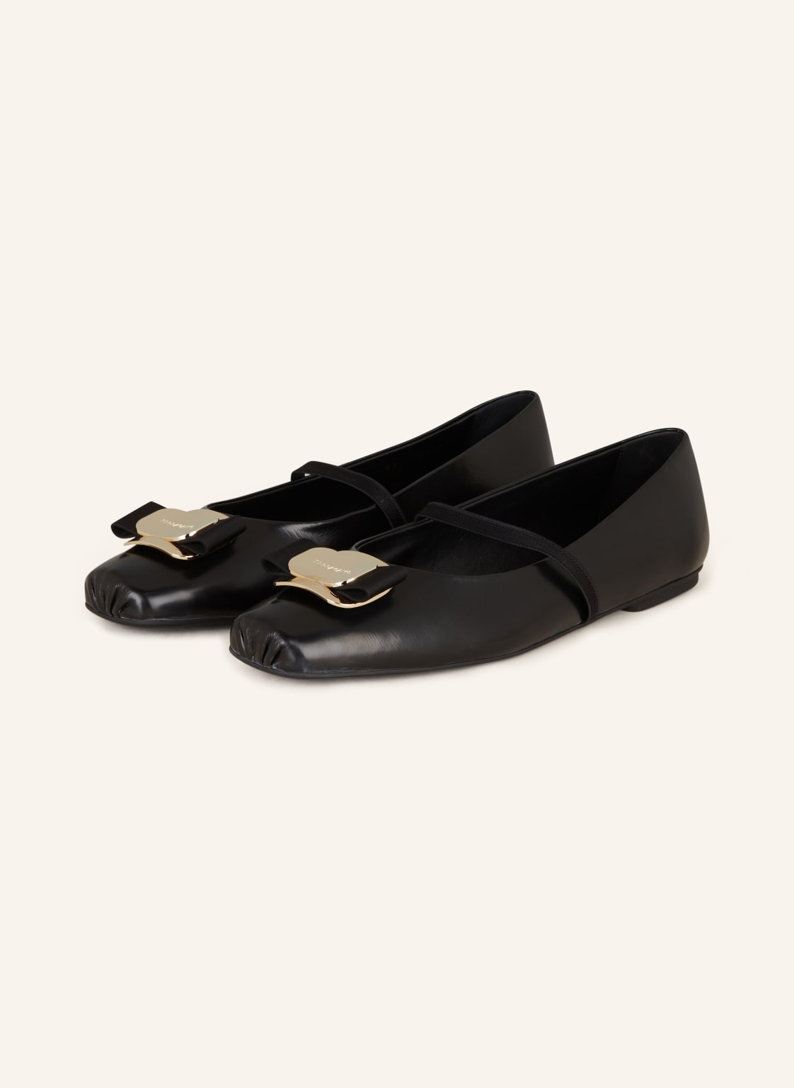 Ferragamo Ballerinas Zina schwarz von FERRAGAMO