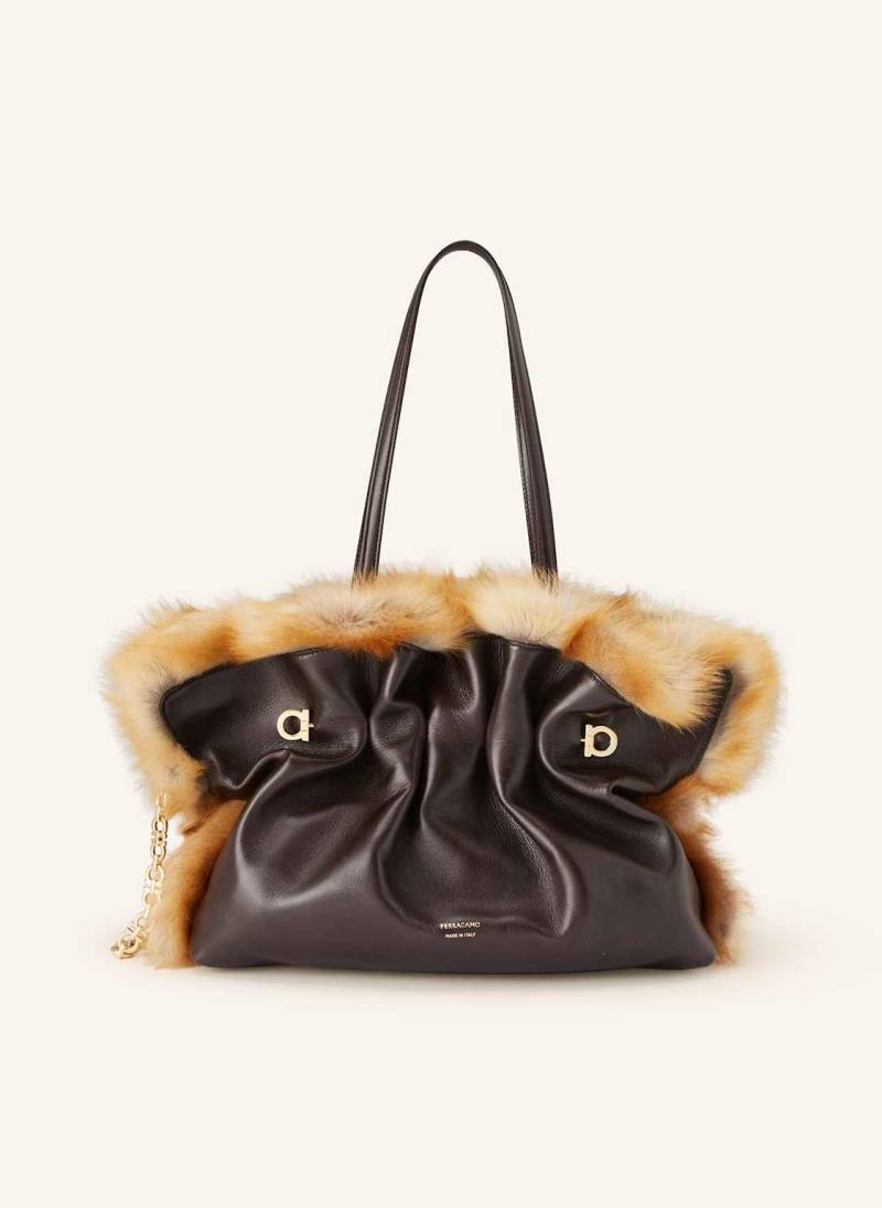 Ferragamo Handtasche braun von FERRAGAMO