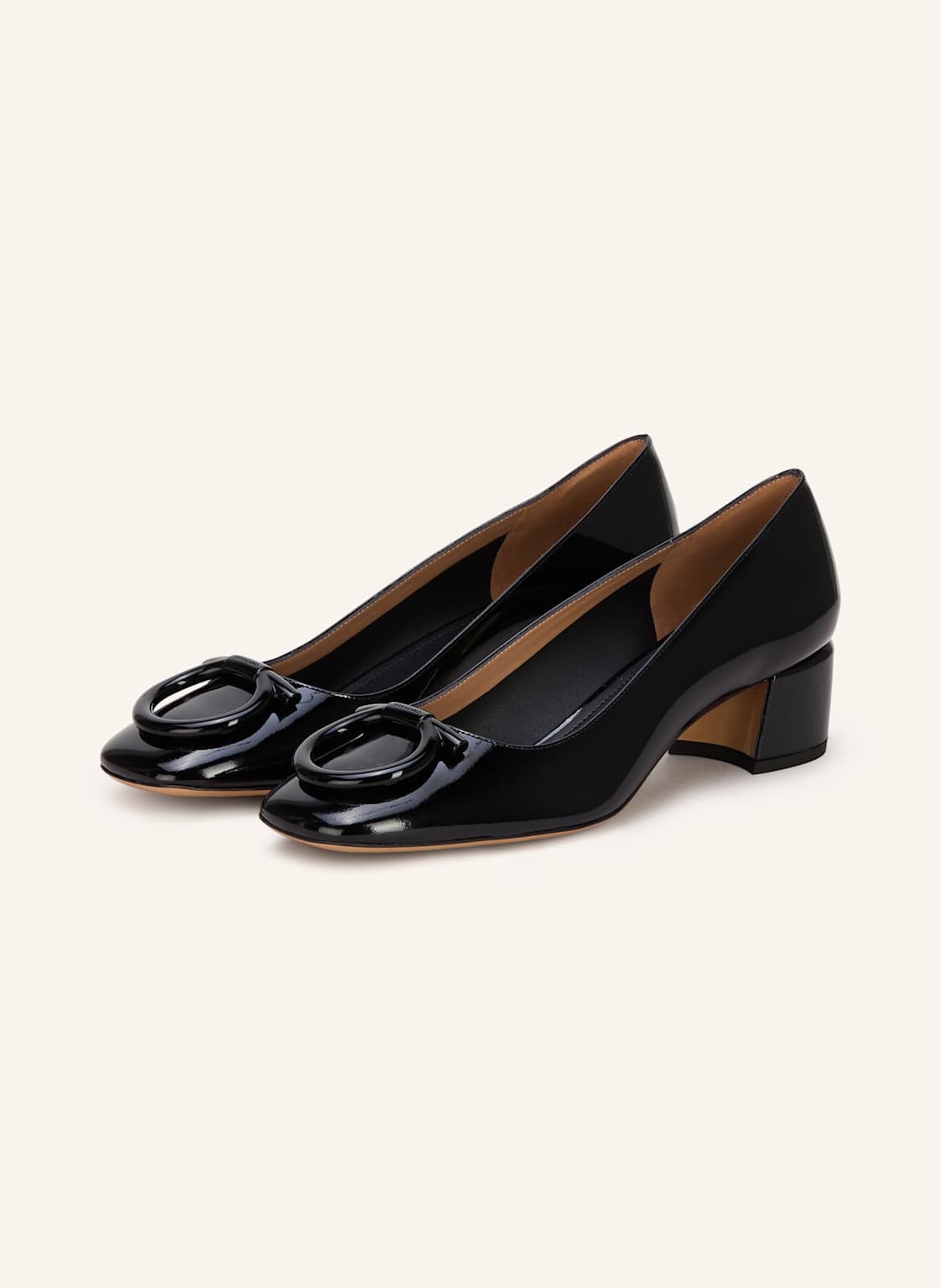 Ferragamo Lack-Pumps Mara 40 schwarz Ferragamo Lack-Pumps Mara 40 schwarz von FERRAGAMO