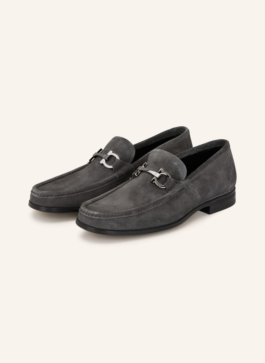 Ferragamo Loafer grau von FERRAGAMO
