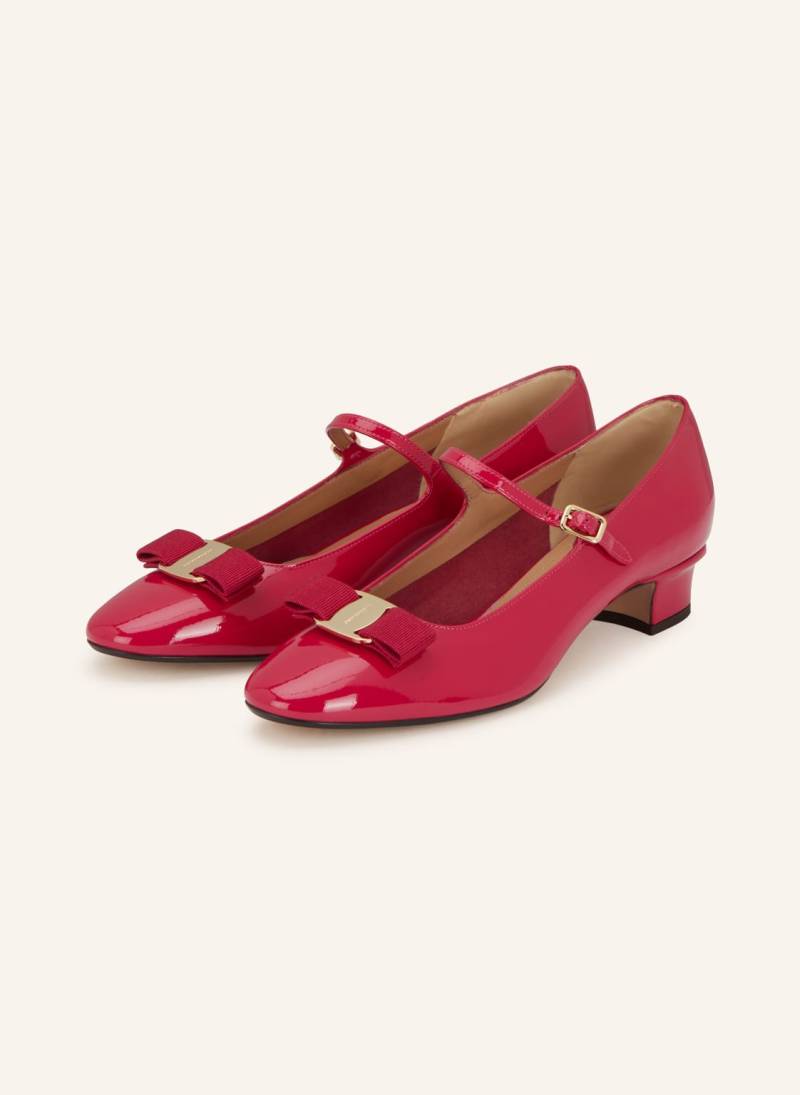 Ferragamo Mary-Jane-Pumps pink von FERRAGAMO