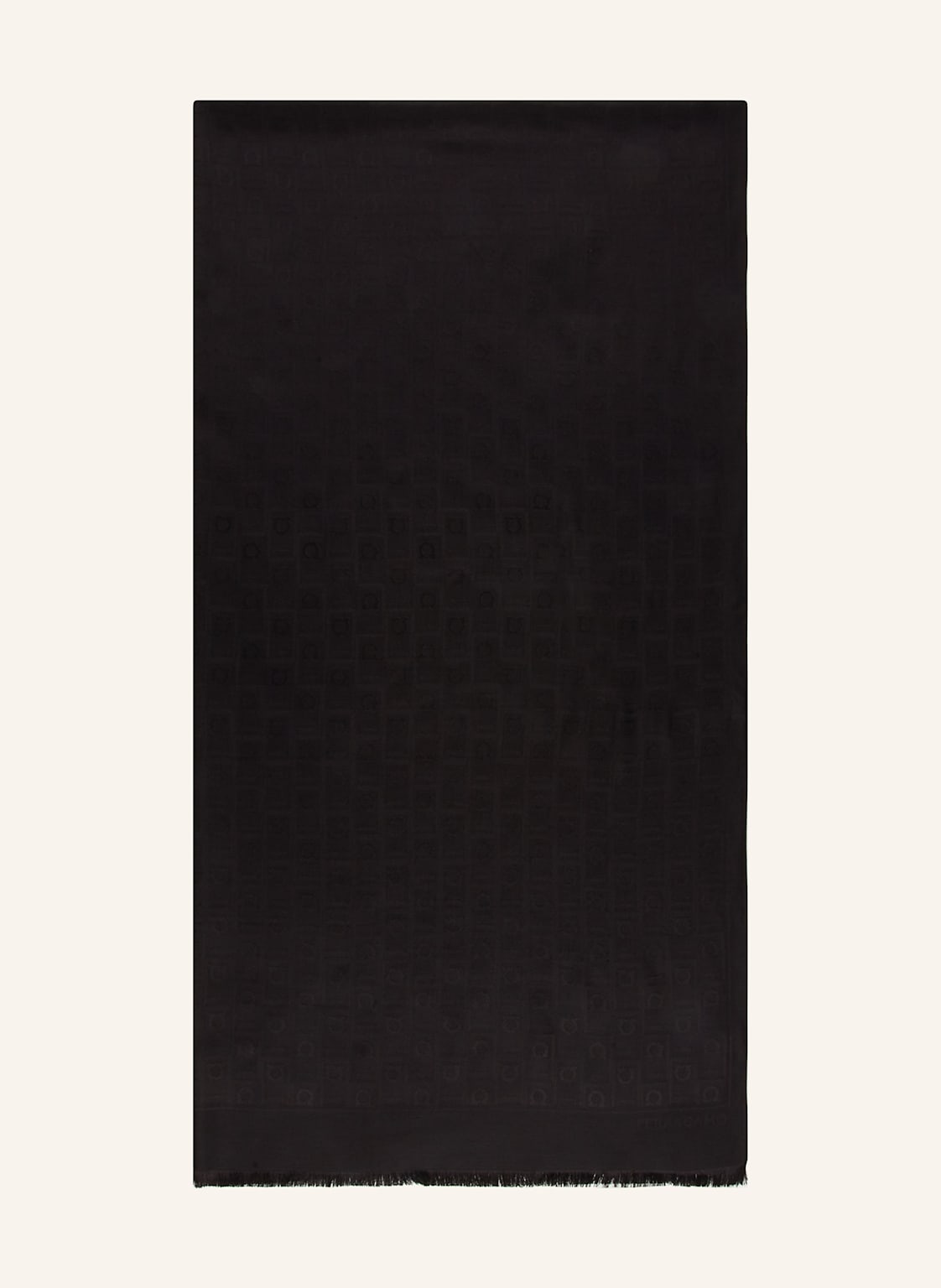 Ferragamo Seidenschal schwarz Ferragamo Seidenschal schwarz von FERRAGAMO
